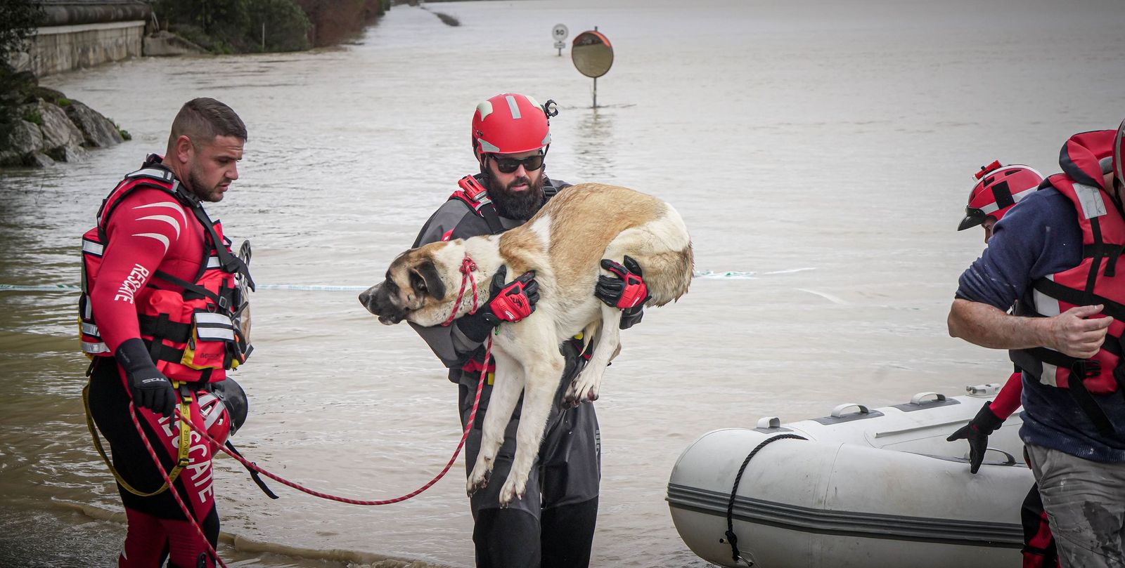 Imágenes de las zonas afectadas por la crecida del rio Guadalete en Jerez
