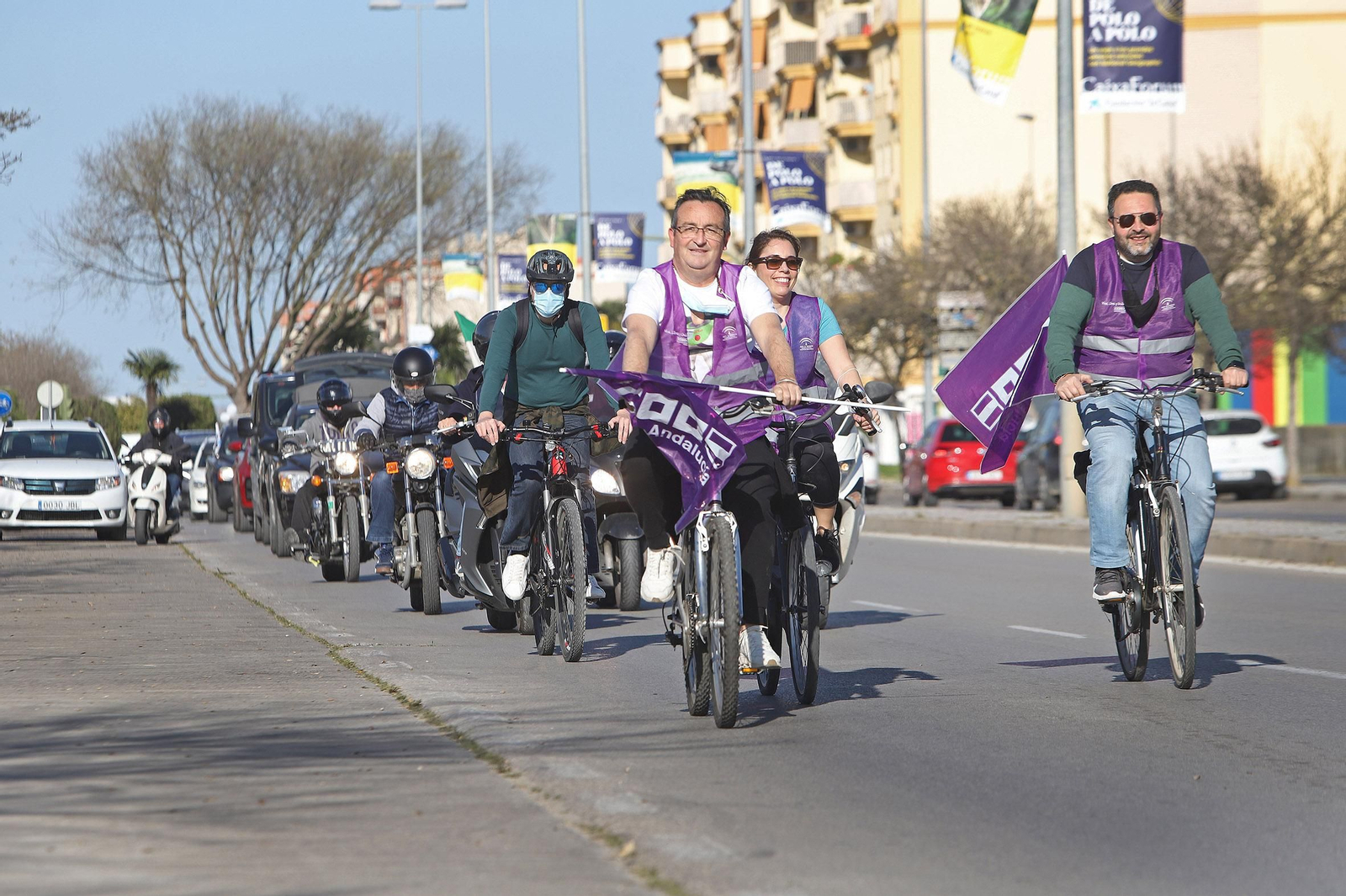 Carvana se protesta de los sindicatos contra el gobierno municipal.