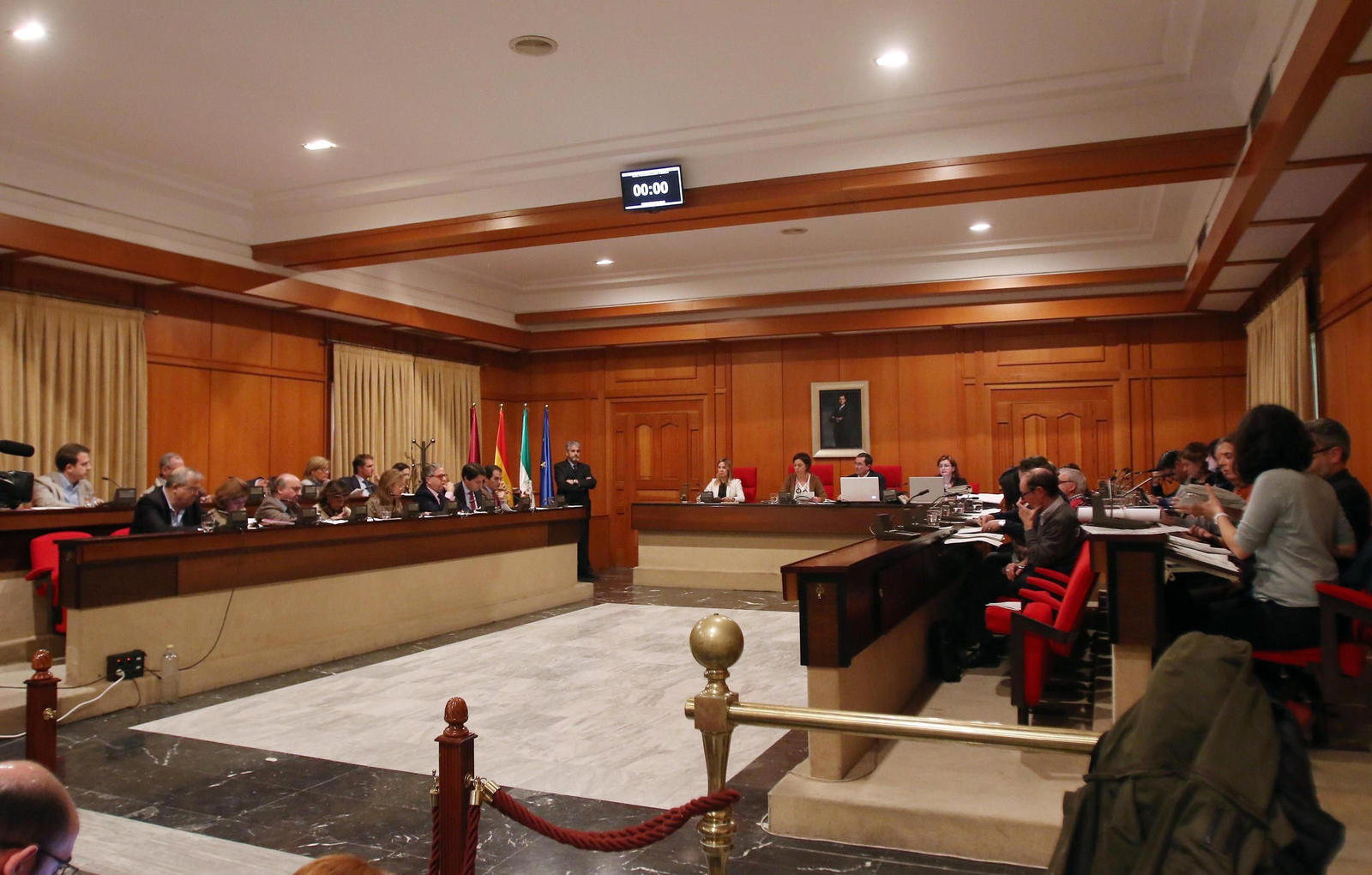 Vista panorámica de la sesión plenaria ordinaria del mes de noviembre.