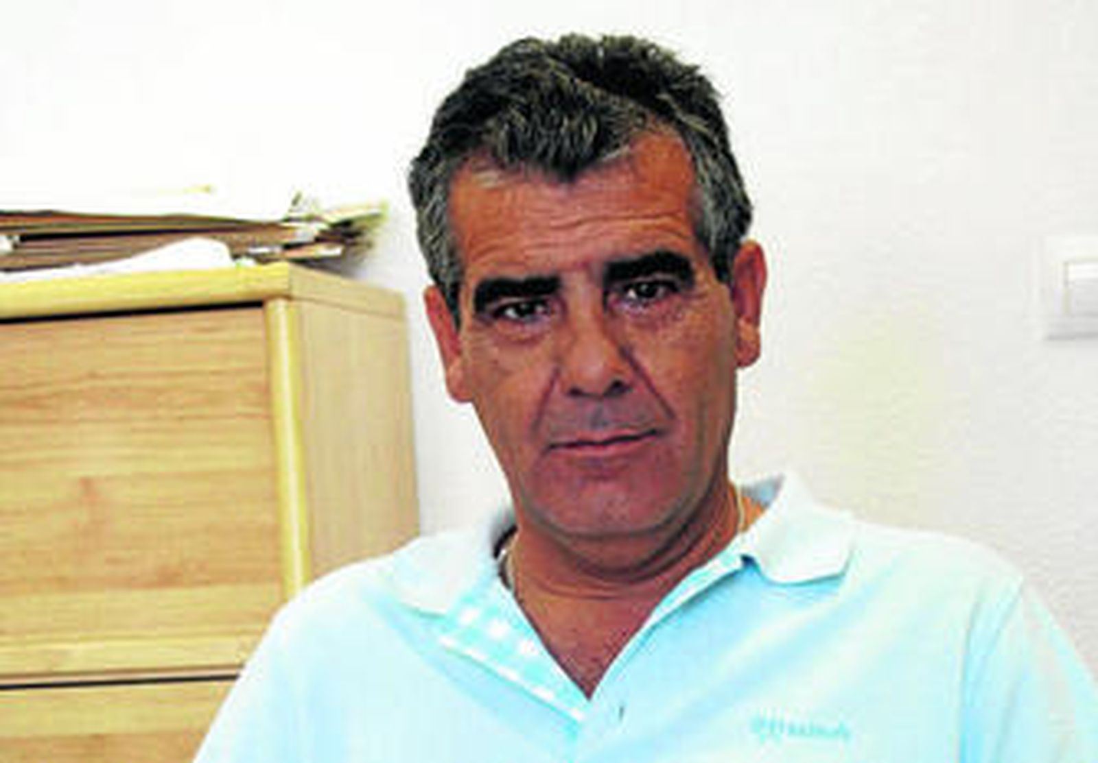 Una imagen de archivo de Diego España, alcalde pedáneo de Tahivilla.