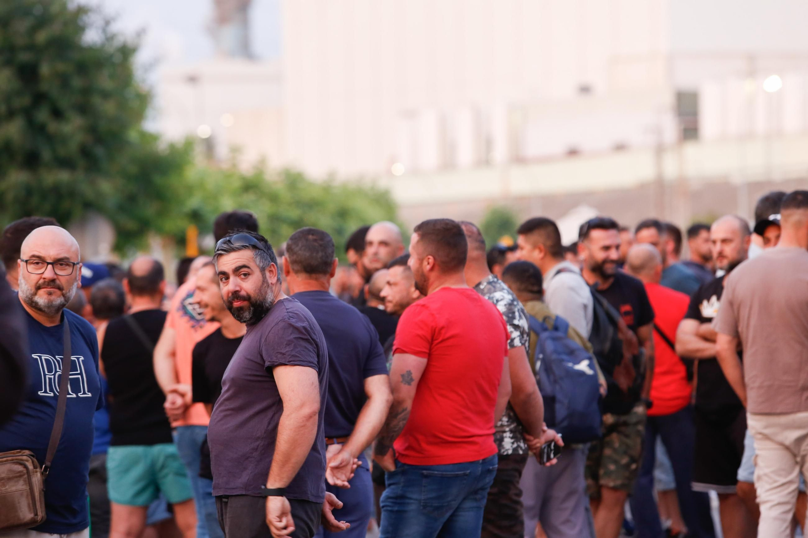 La primera jornada de la huelga del metal en el Campo de Gibraltar, en imágenes