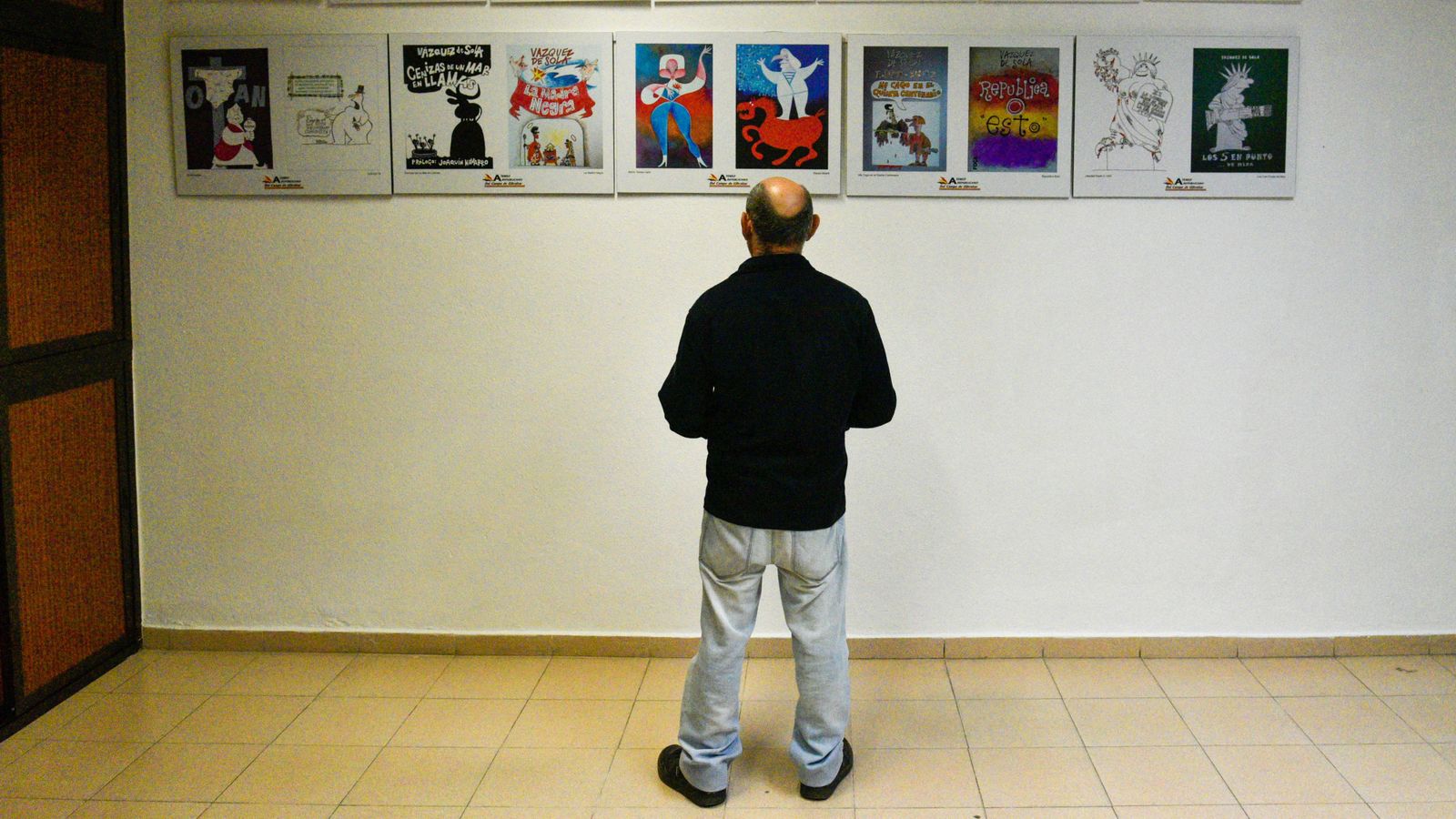 Exposición de Andres Vazquez de Sola en el Ateneo Republicano en Algeciras