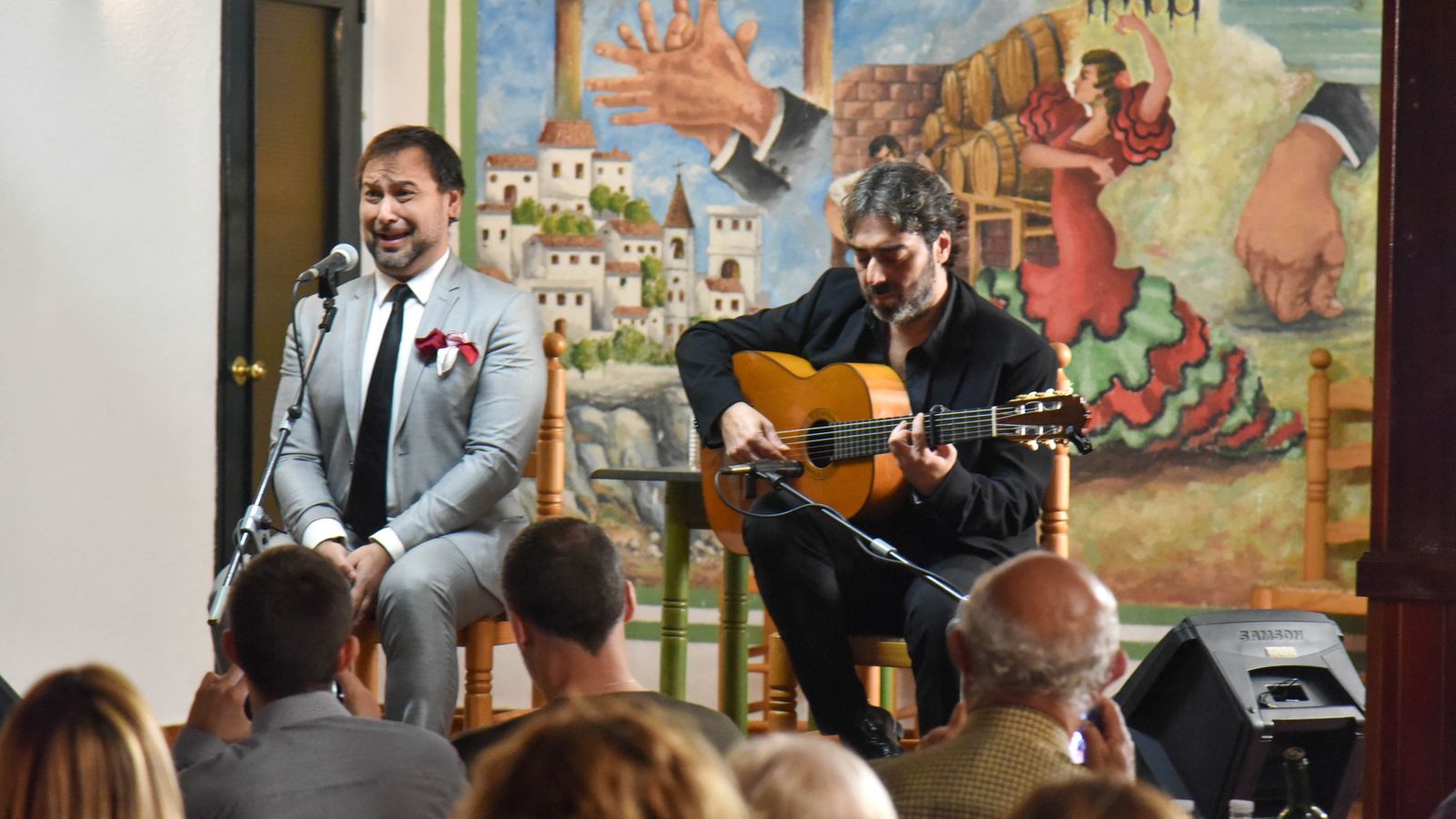 La clausura del Congreso Flamenco Antonio 'El Chaqueta' en La Peña Flamenca Cultural Linense