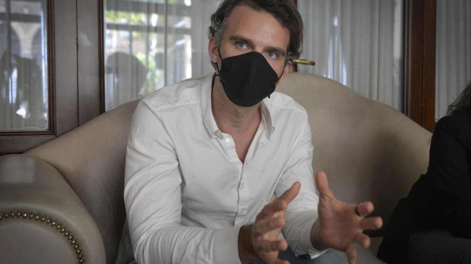 Fredrik Hjelm, CEO y cofundador de Voi Technology, durante la entrevista.