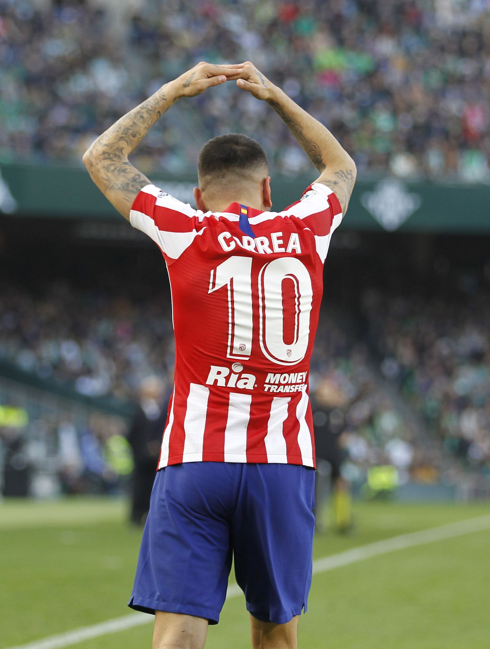 Las imágenes del Betis-atlético de Madrid