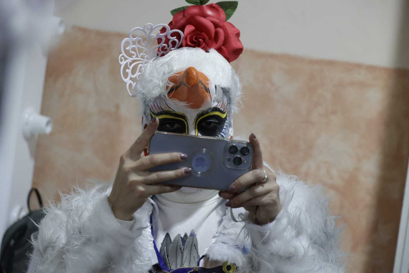 Coro Las del puerto en camerinos