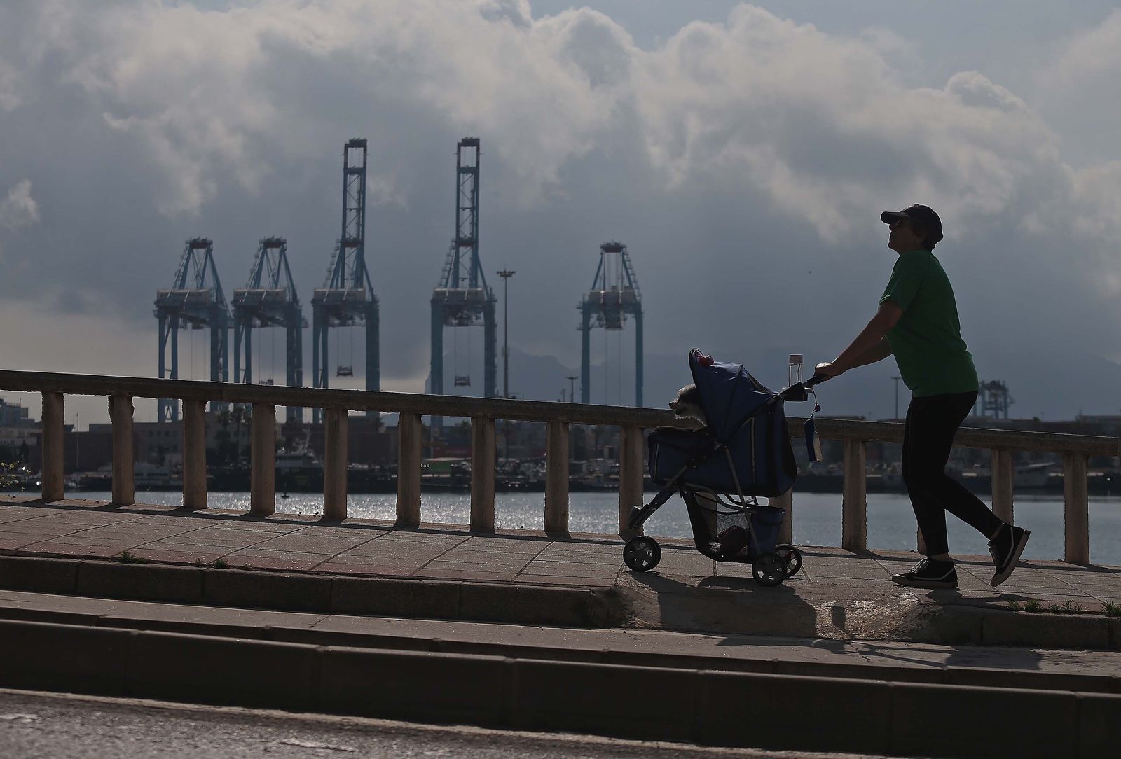 La II Carrera en marcha contra el cáncer celebrada en Algeciras, en imágenes.