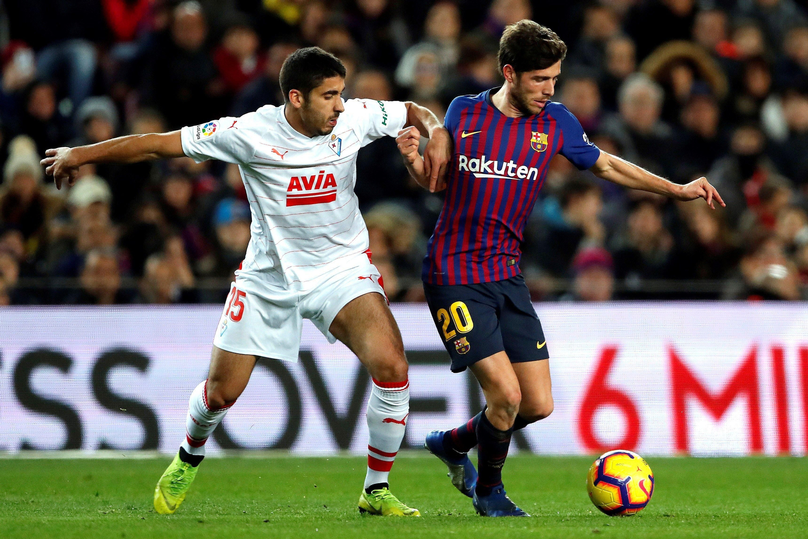 El Barcelona-Eibar, en imágenes