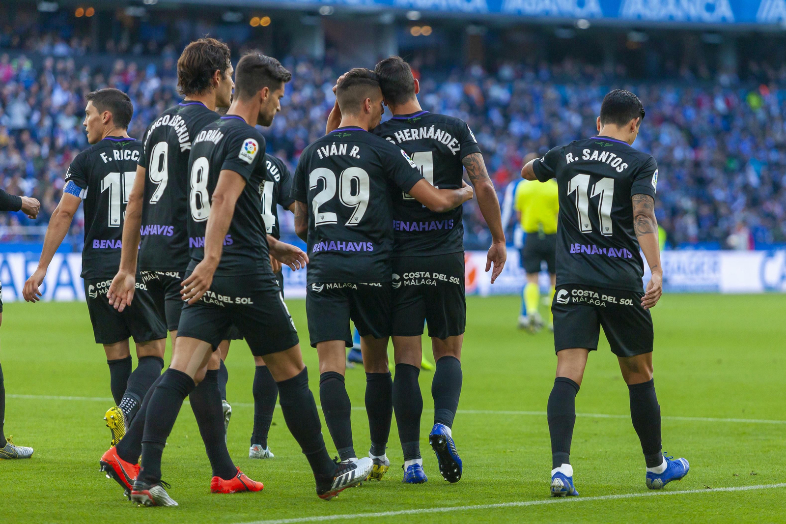 Las fotos del Deportivo - Málaga CF