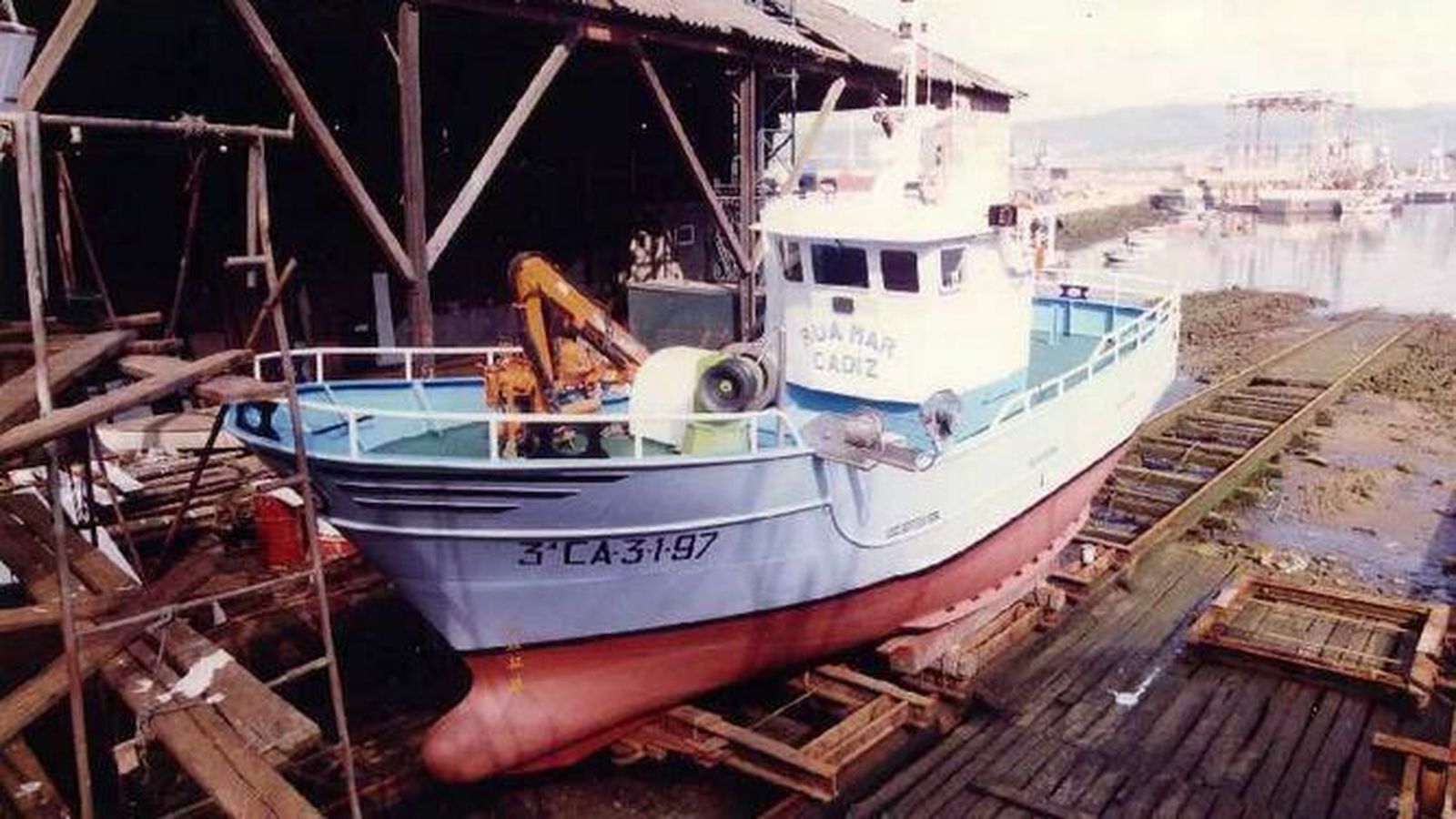 El 'Rúa Mar', que despareció en aguas de Marruecos.