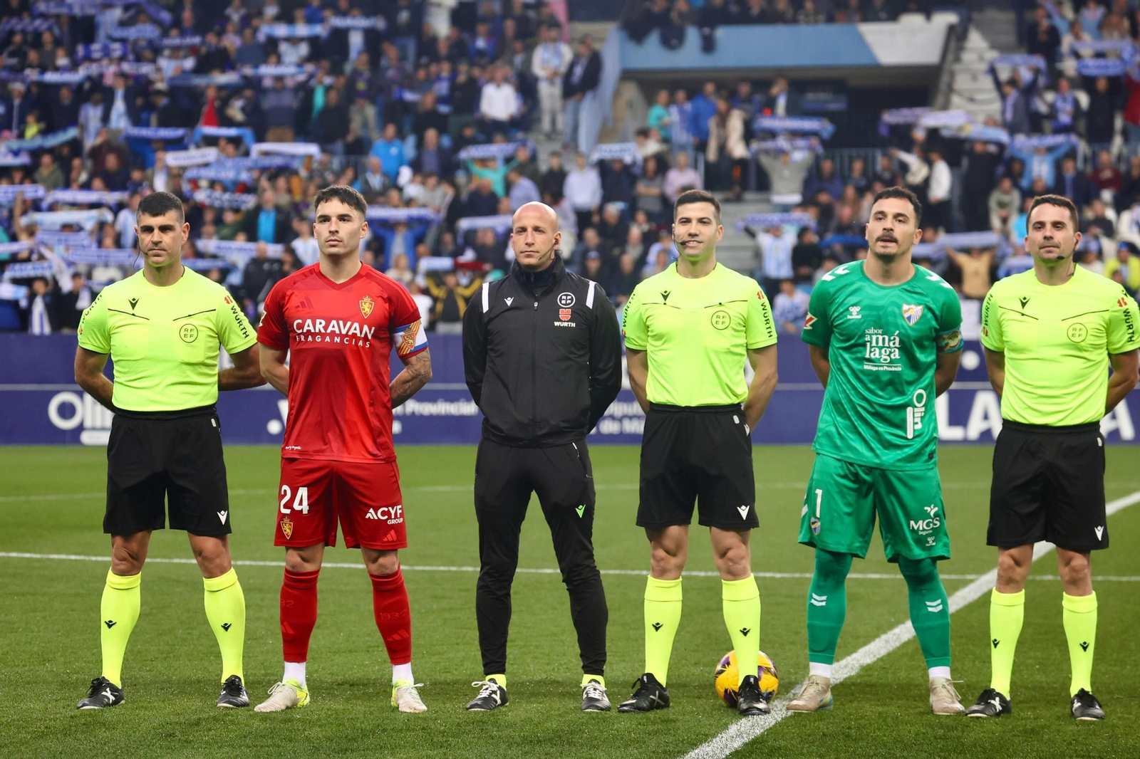 Las fotos del Málaga CF-Real Zaragoza