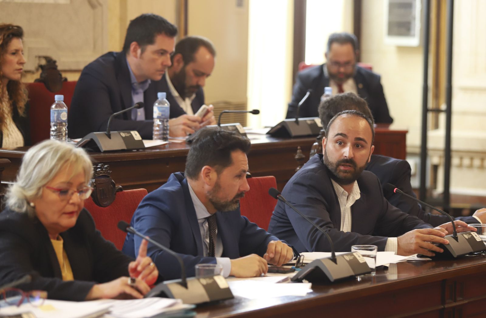 Las fotos del Pleno de abril del Ayuntamiento de Málaga