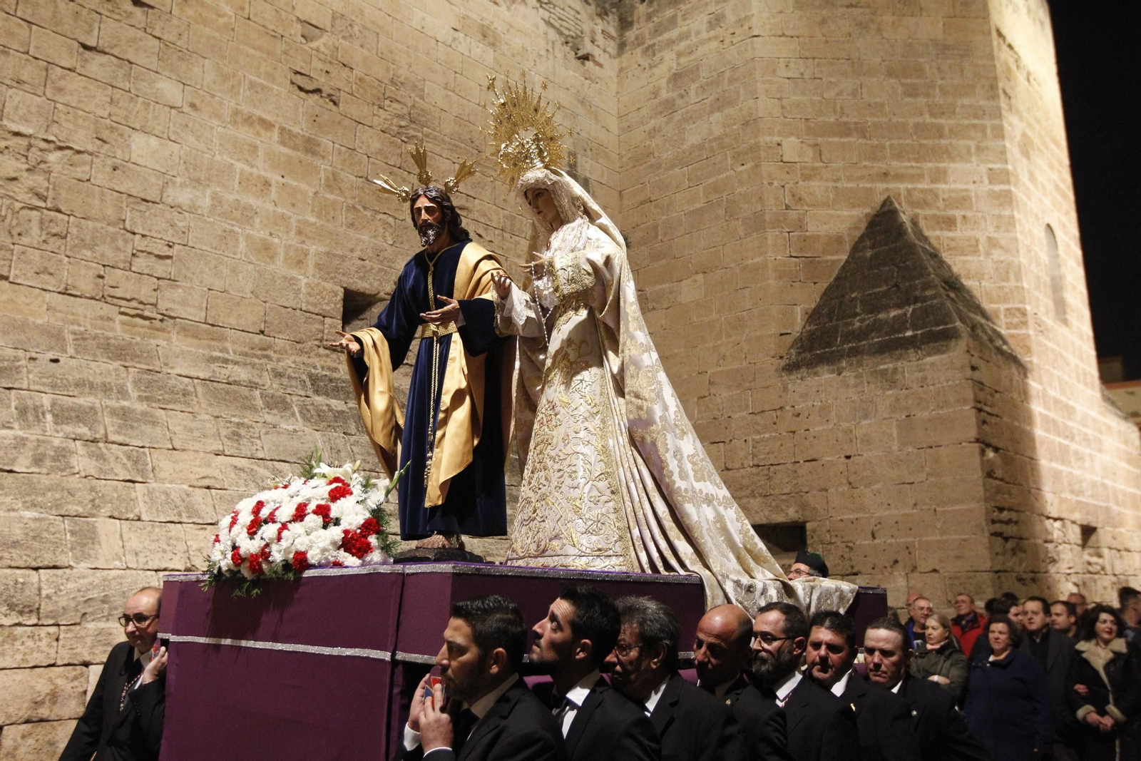 Prendimiento, Cautivo y Merced regresaron ayer a la Catedral