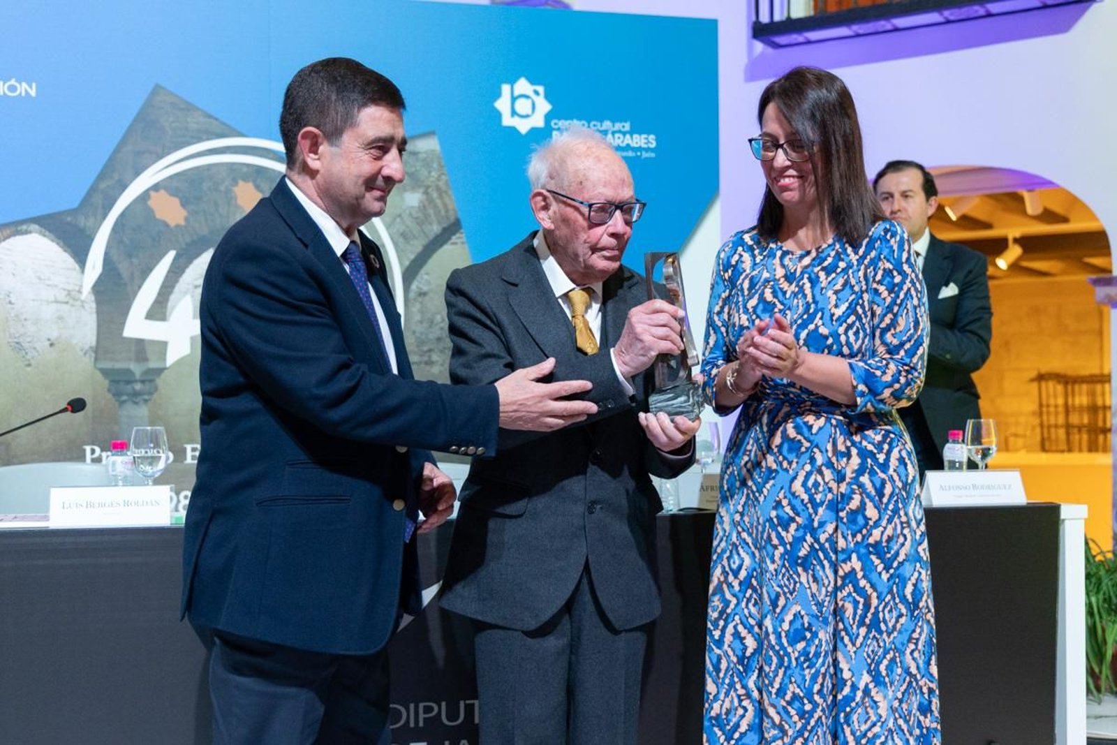 Homenaje a Luis Berges Roldán por el 40 aniversario de premio Europa Nostra a la restauración de los Baños Árabes de Jaén