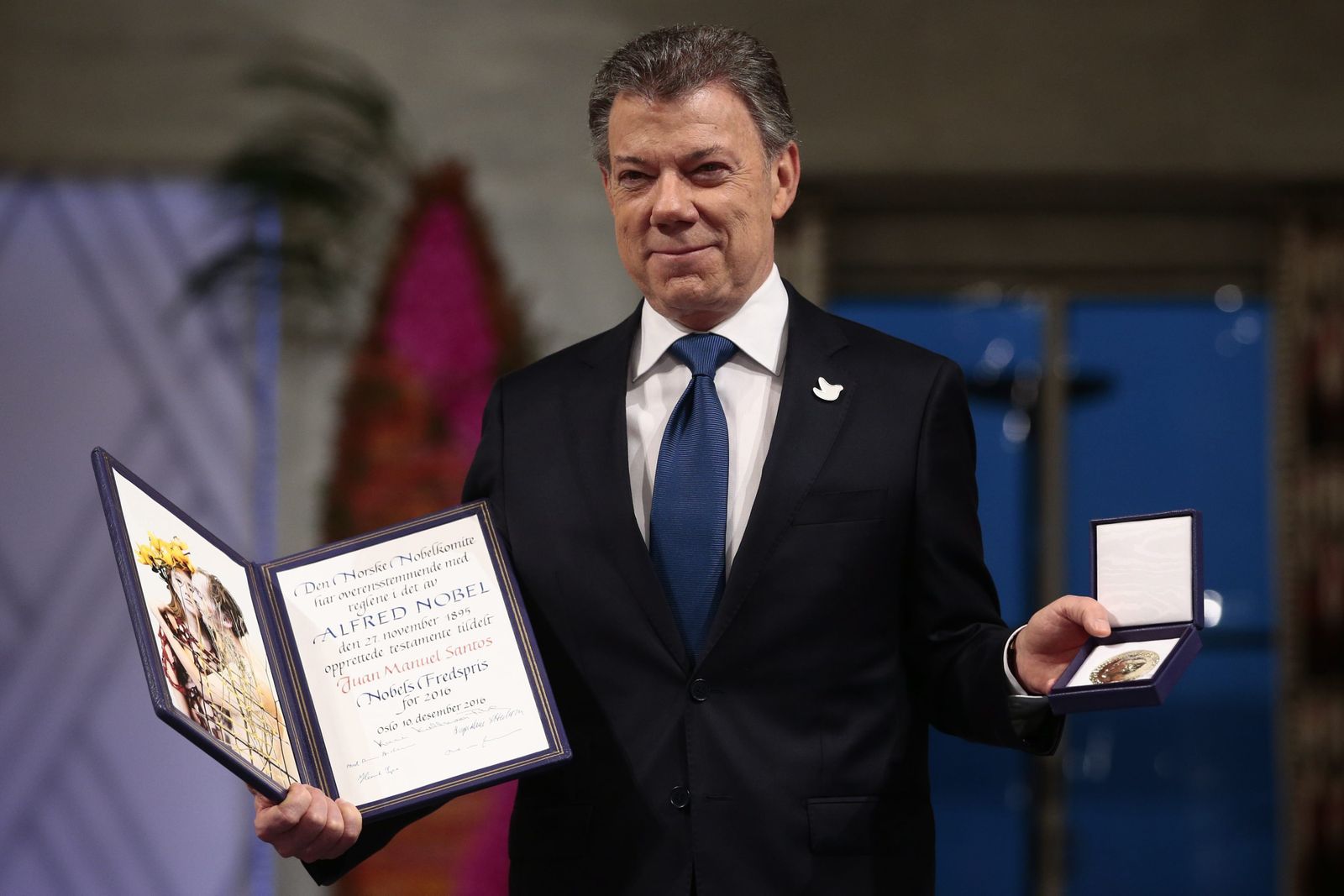 La ceremonia de entrega de los premios Nobel