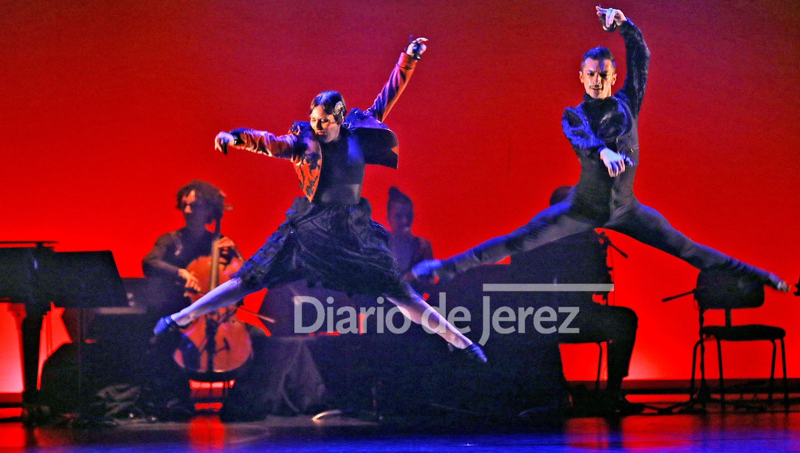 Imágenes del espectáculo 'Lorca x Bach' de Shoji Kojima