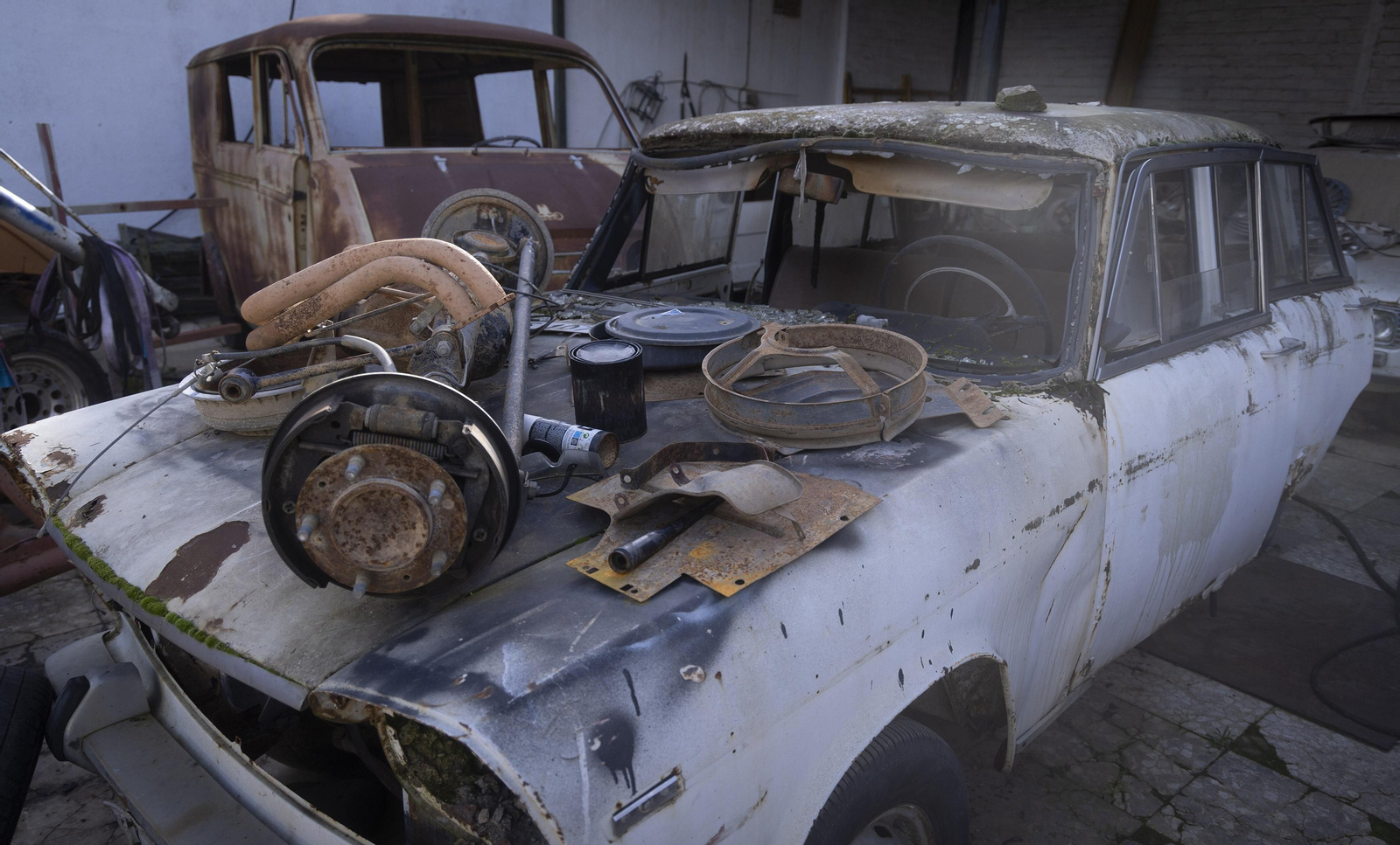 Los vehículos clásicos de Alfonso Chaves, todas las imágenes