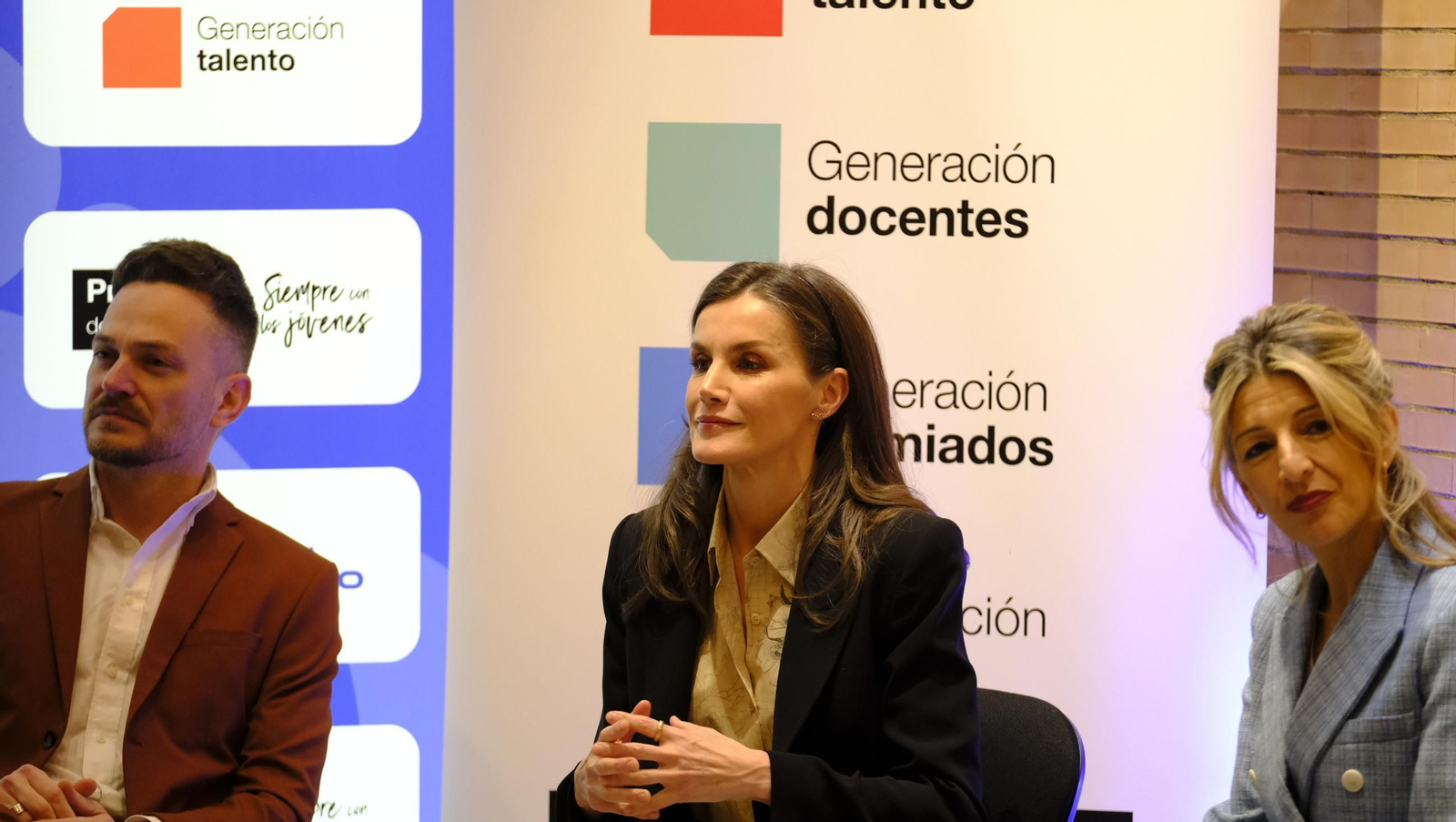 Imágenes de la Reina Letizia en el Tour del Talento en Almería