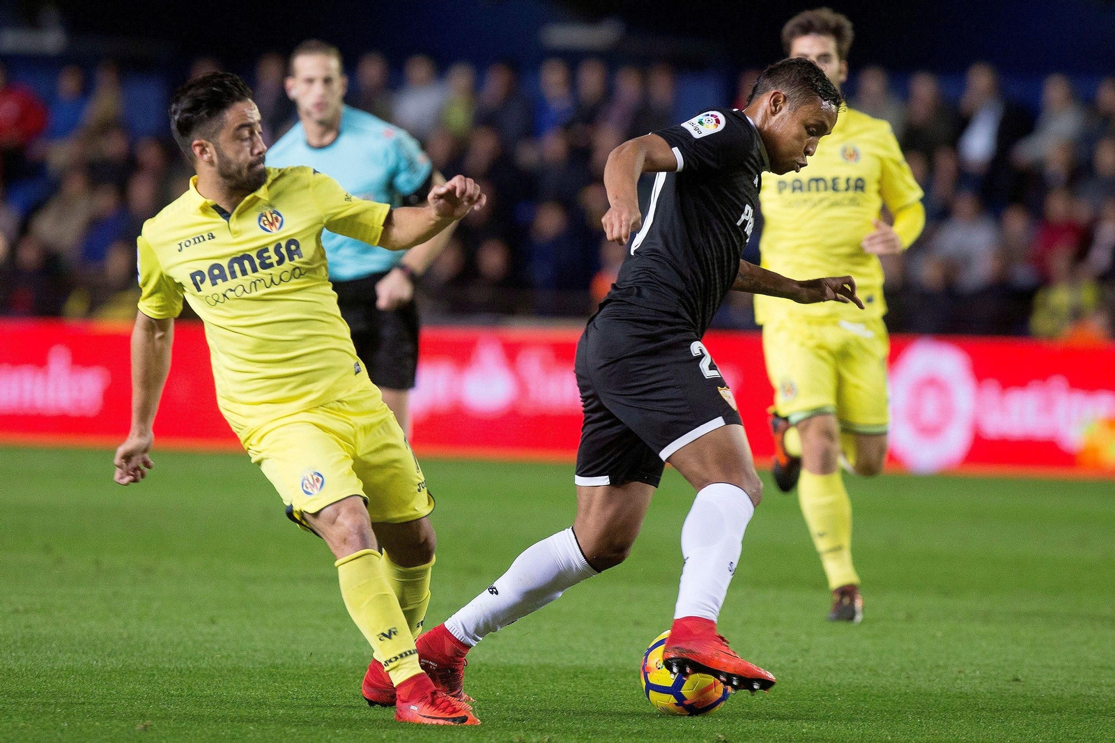 El Villarreal-Sevilla FC, en imágenes