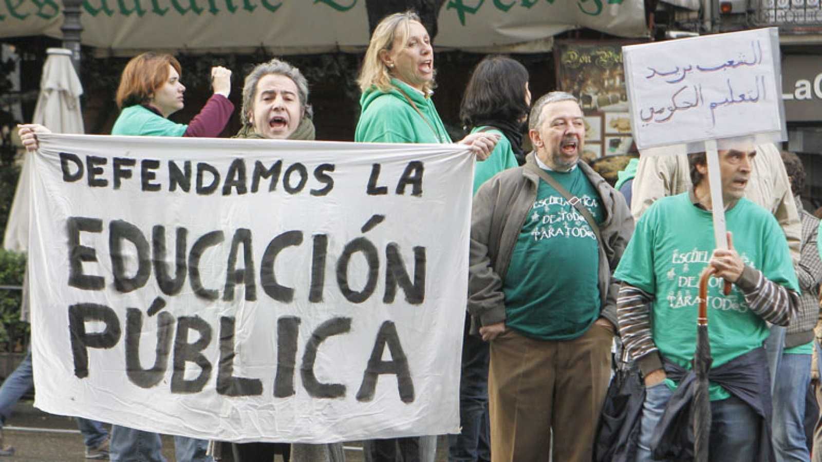 Huelga de educación mañana y el día 15 de octubre