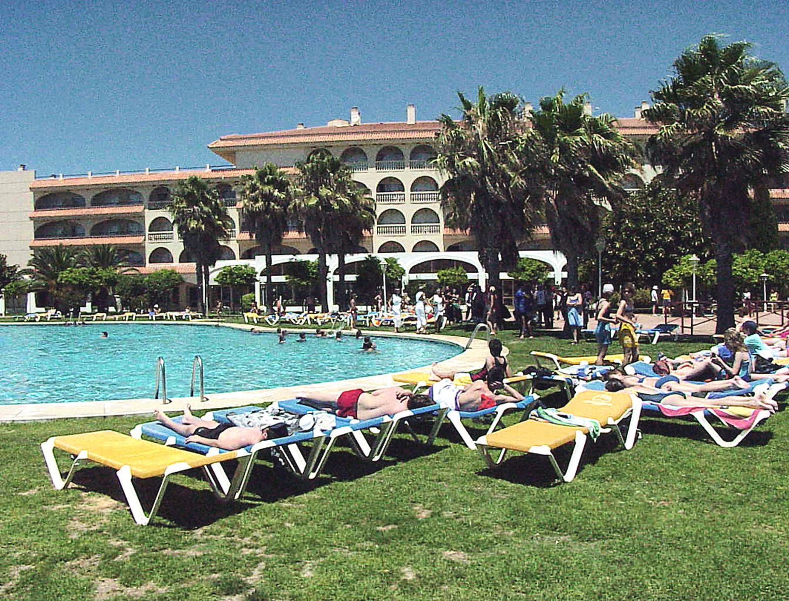 Panorámica del Gran Hotel El Coto en el año 2000.
