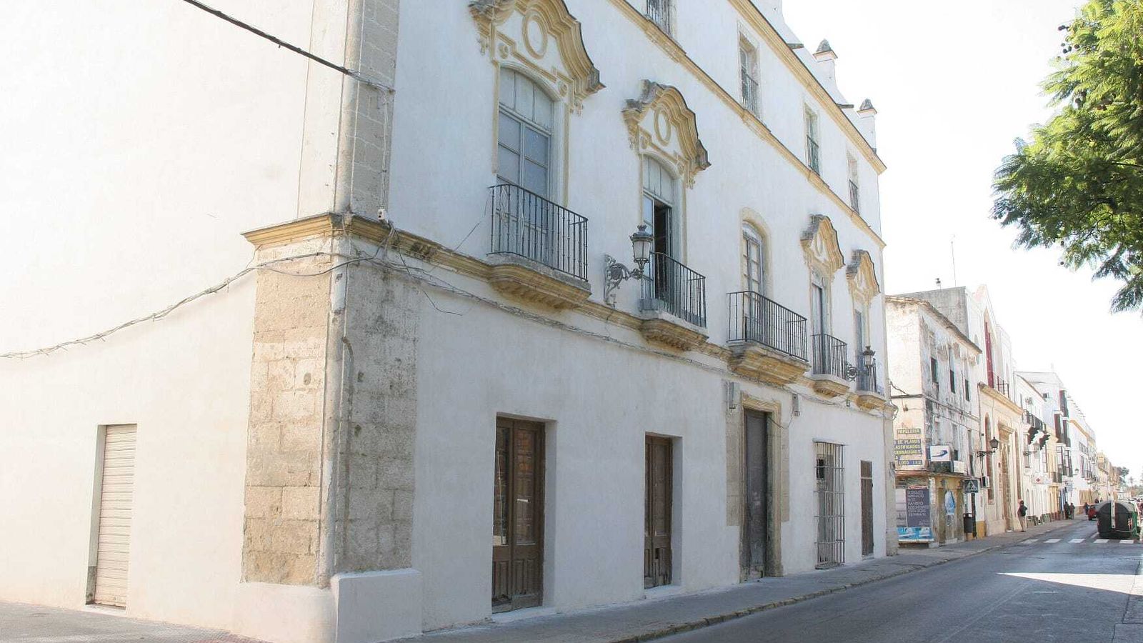El Palacio de Roque Aguado, también consolidado mediante una intervención de casi dos años.