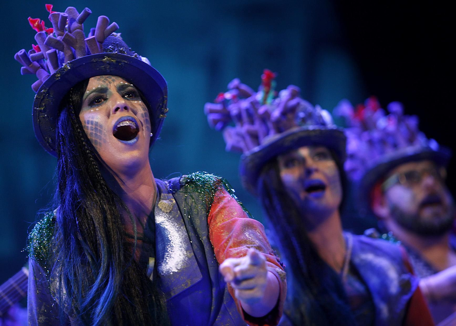 Las imágenes de la quinta función de cuartos