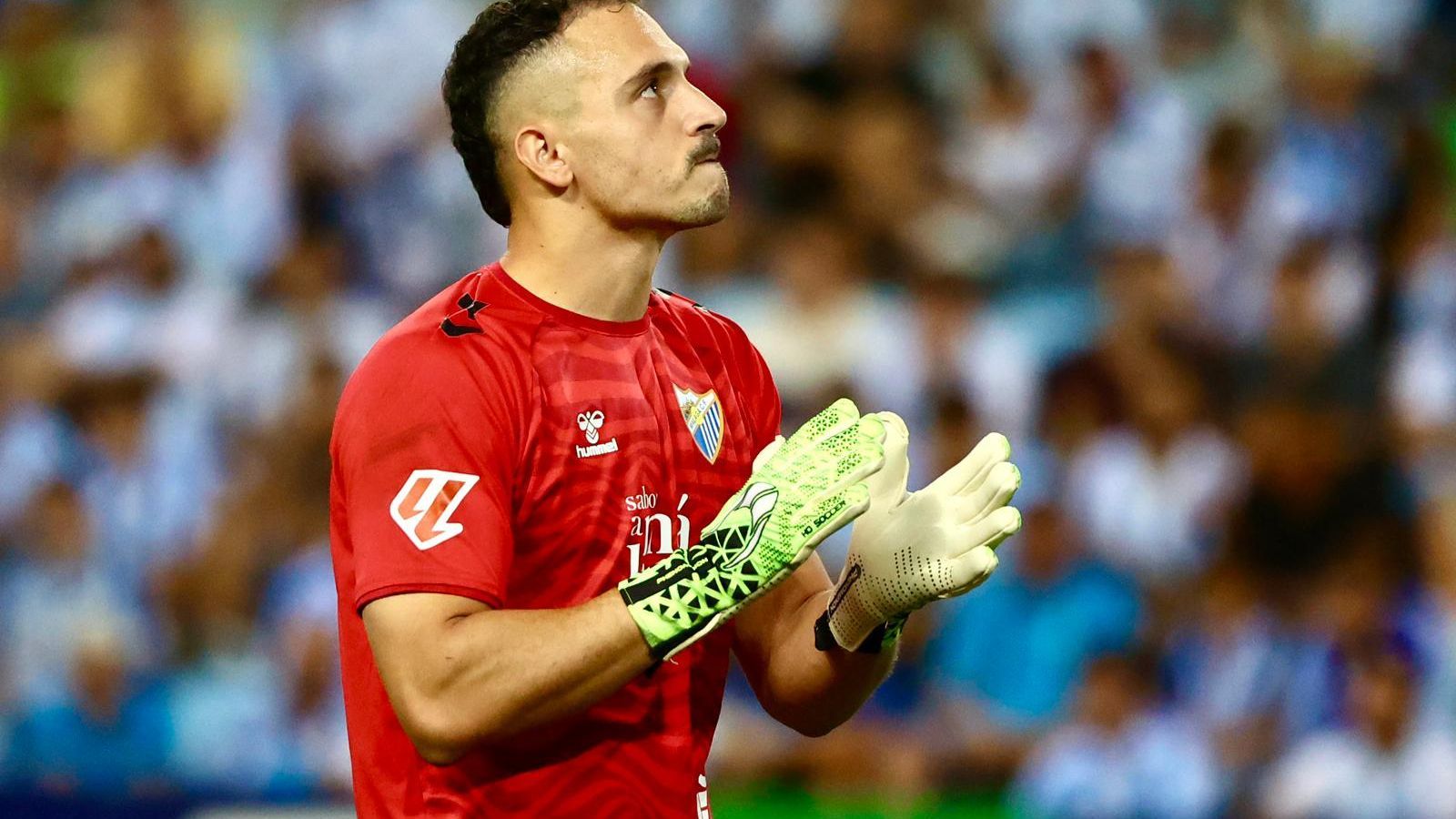 El Málaga CF - Elche, en fotos
