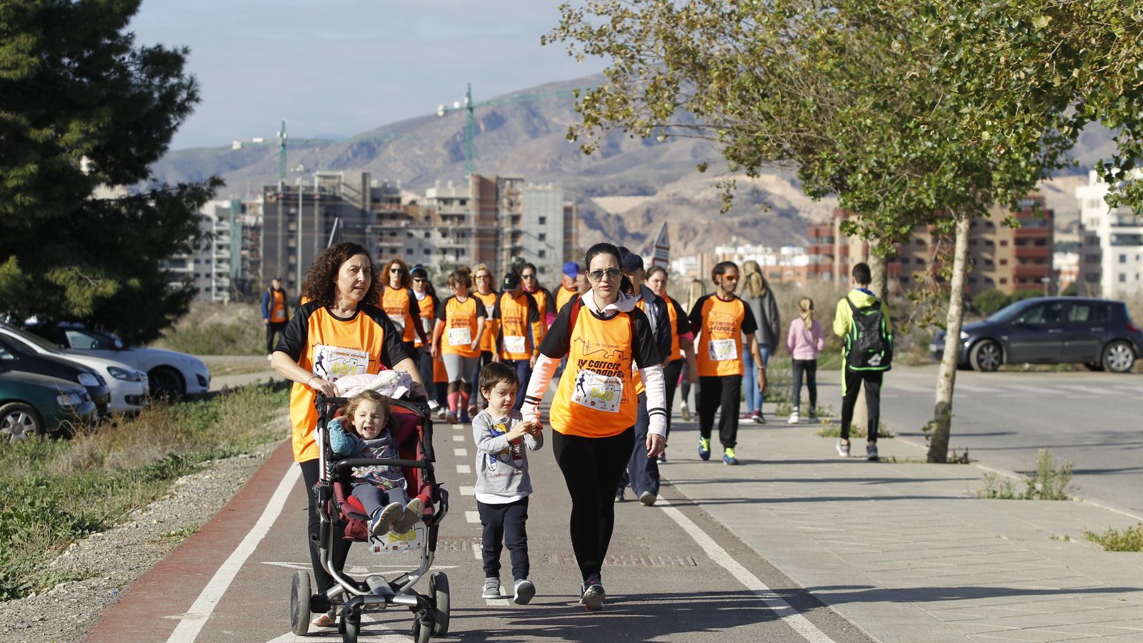 Un momento de la carrera.