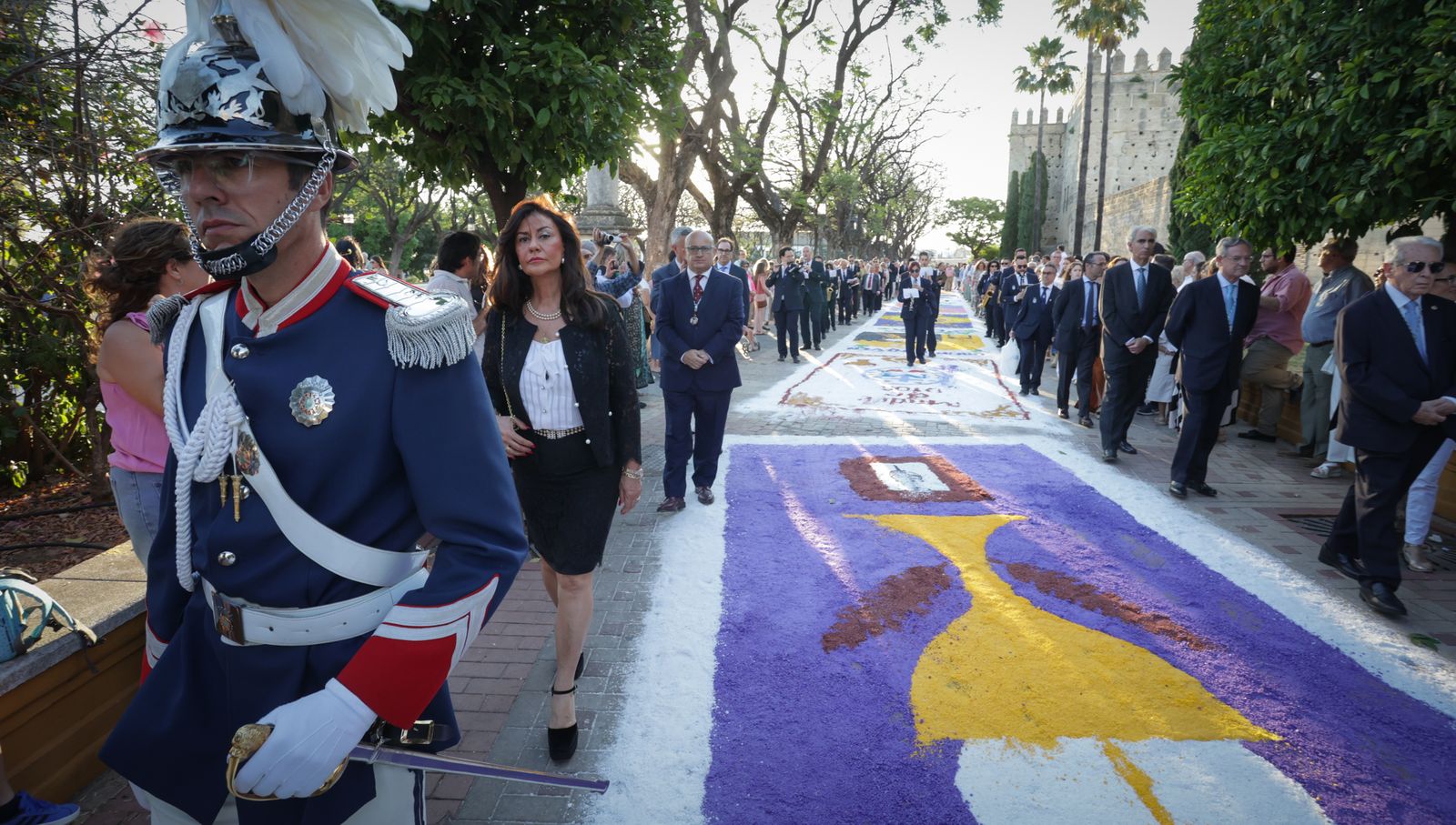 Imágenes de la procesión del Corpus en Jerez