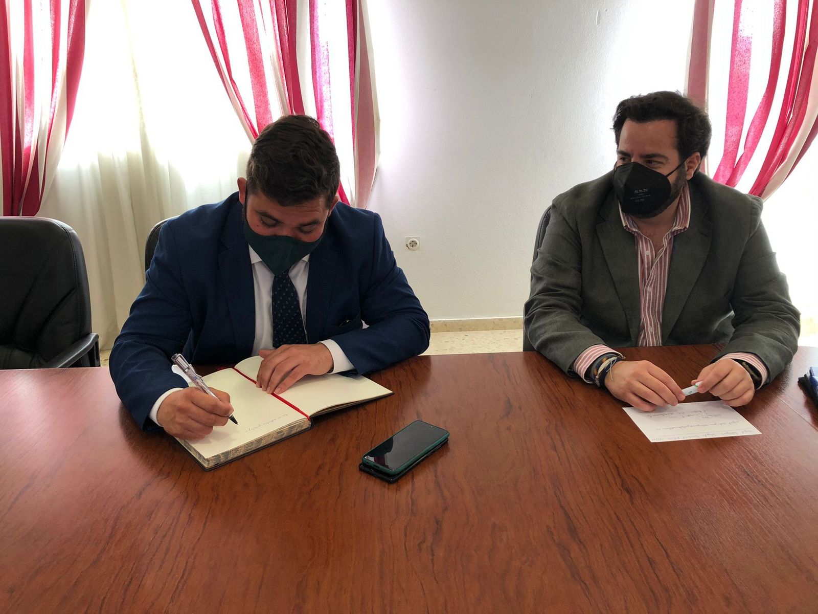 Miguel Rodríguez y Ricardo Sánchez.