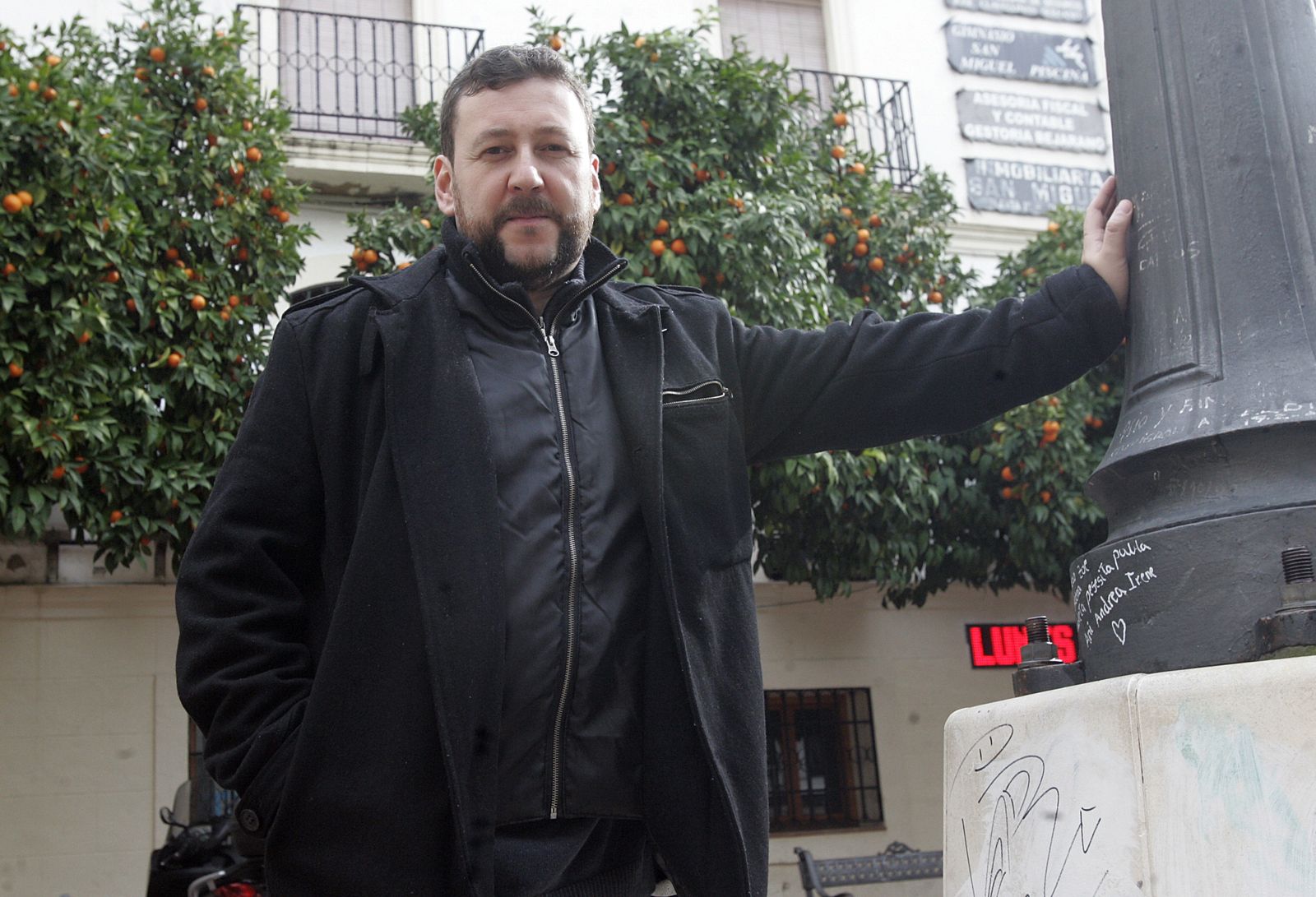 Mario Cuenca Sandoval (Sabadell, 1975), fotografiado en Córdoba, la ciudad en la que reside.