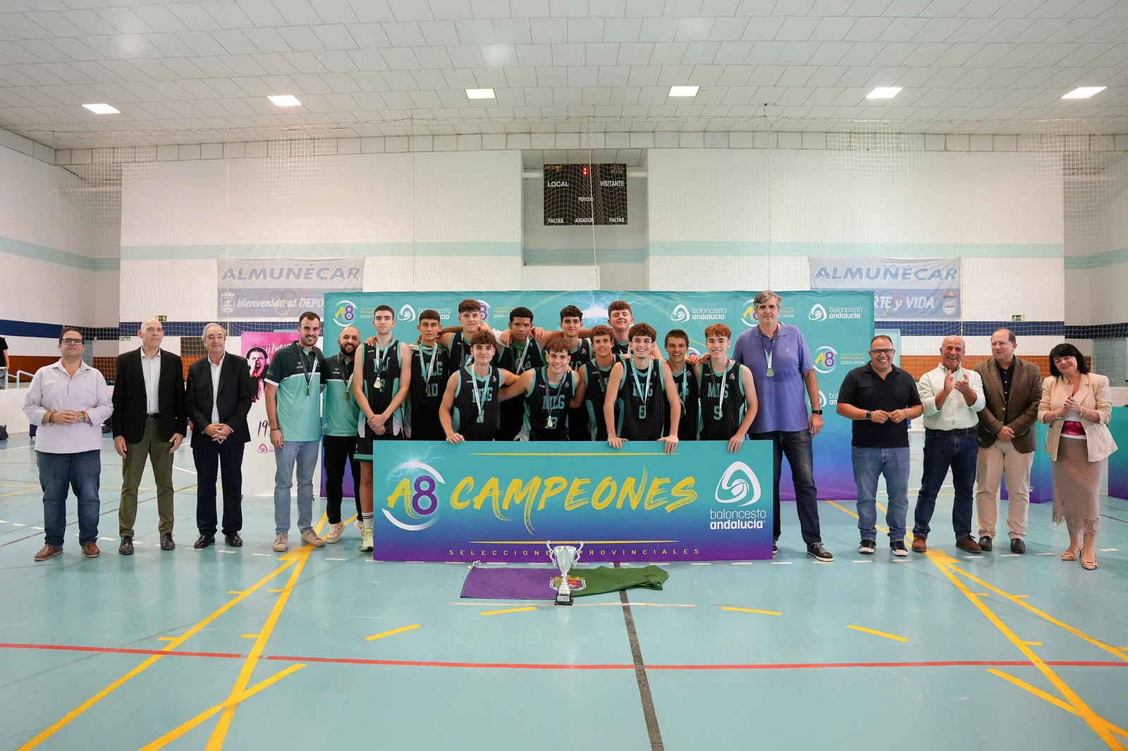 Málaga, campeona  de Andalucía cadete
