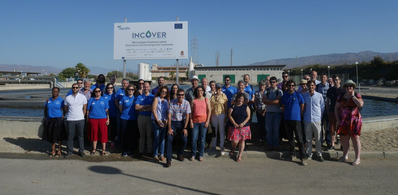 Concluye el proyecto Incover de transformación de agua residual en energía y uso para riego desarrollado en la depuradora de El Toyo