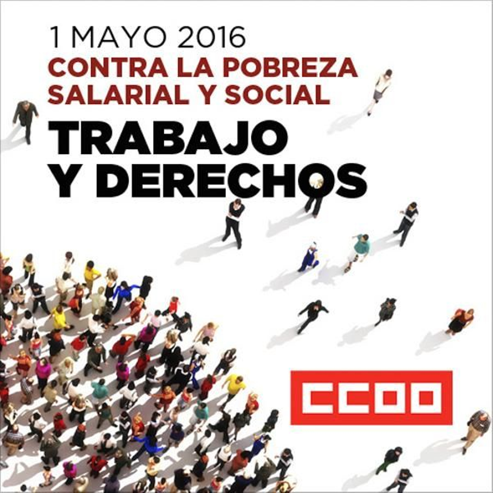 La cartelería del 1 de Mayo en Andalucía