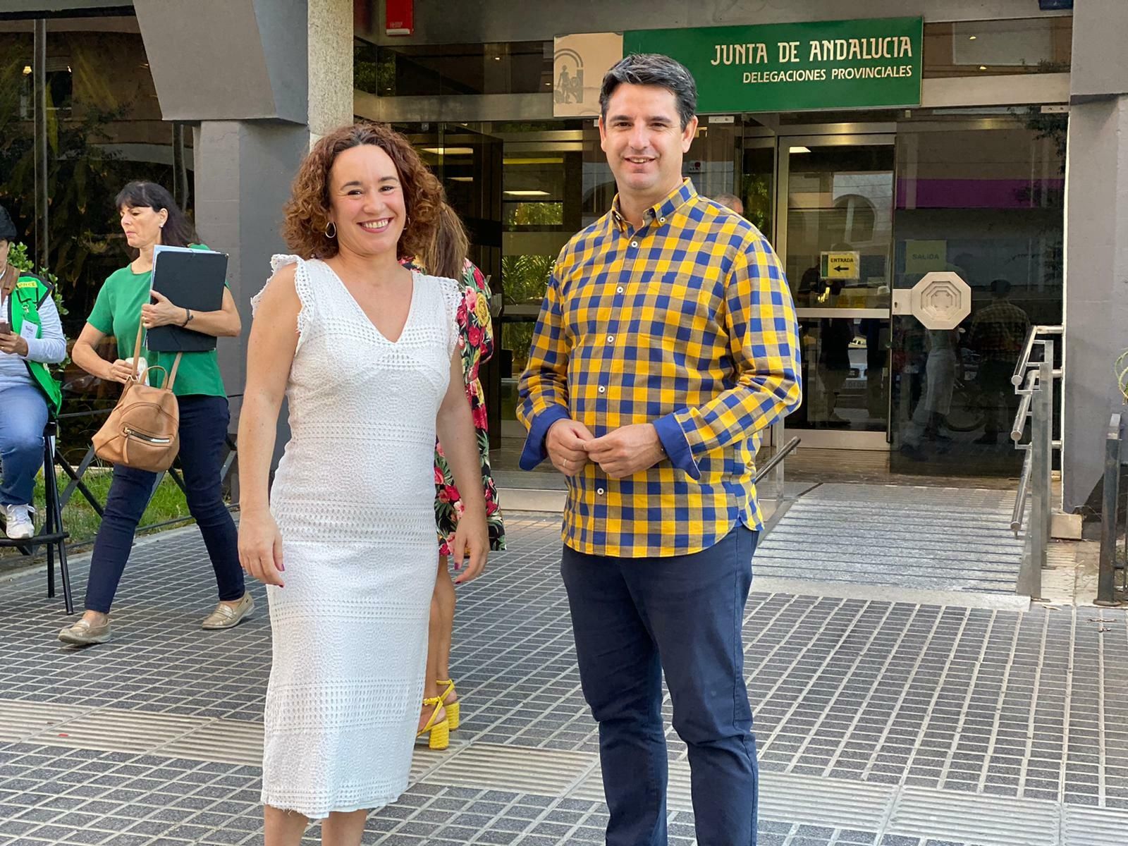 Ana Naranjo y Pedro García.