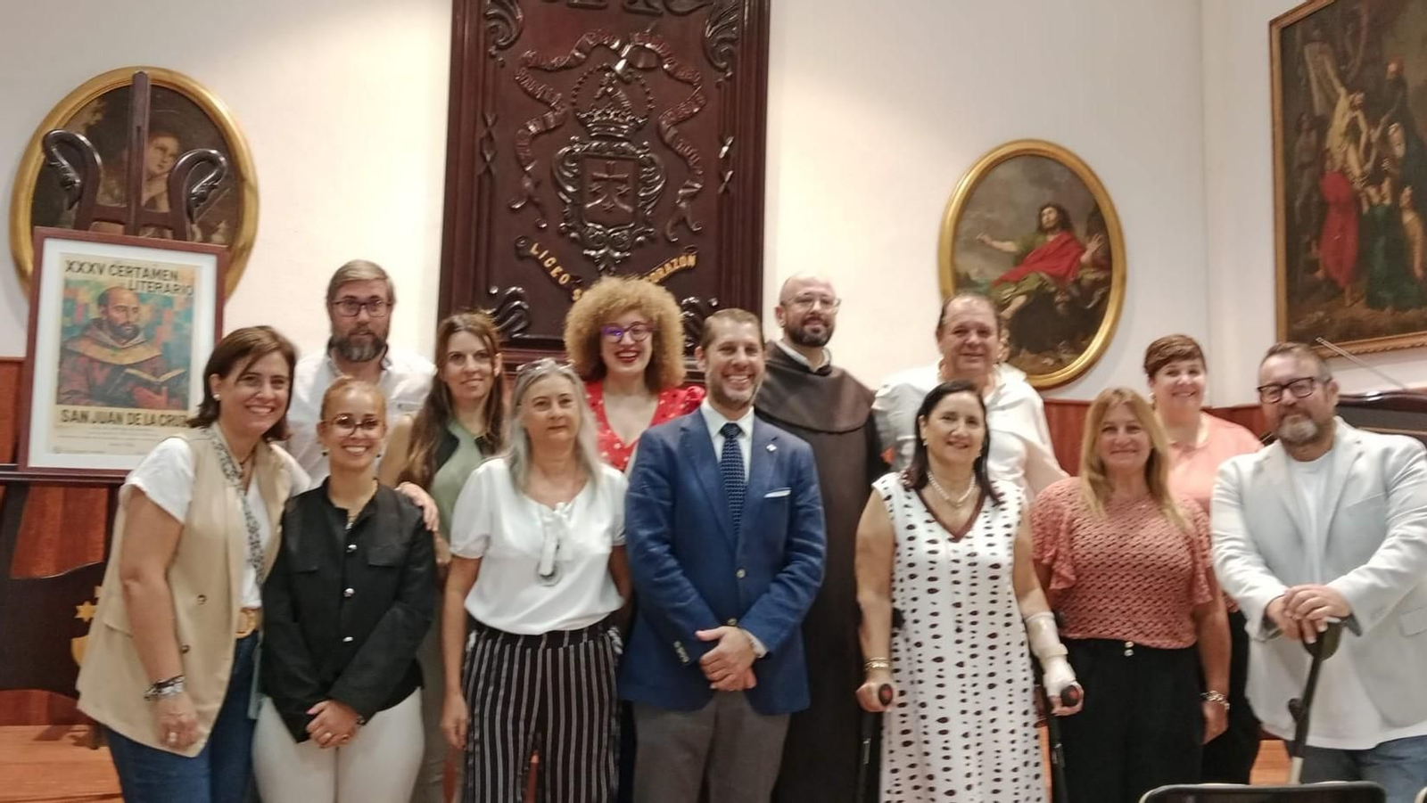 Presentación del certamen literario San Juan de la Cruz, en San Fernando