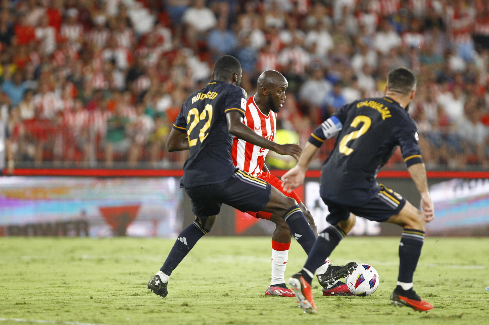 U.D. Almería-Real Madrid en imágenes