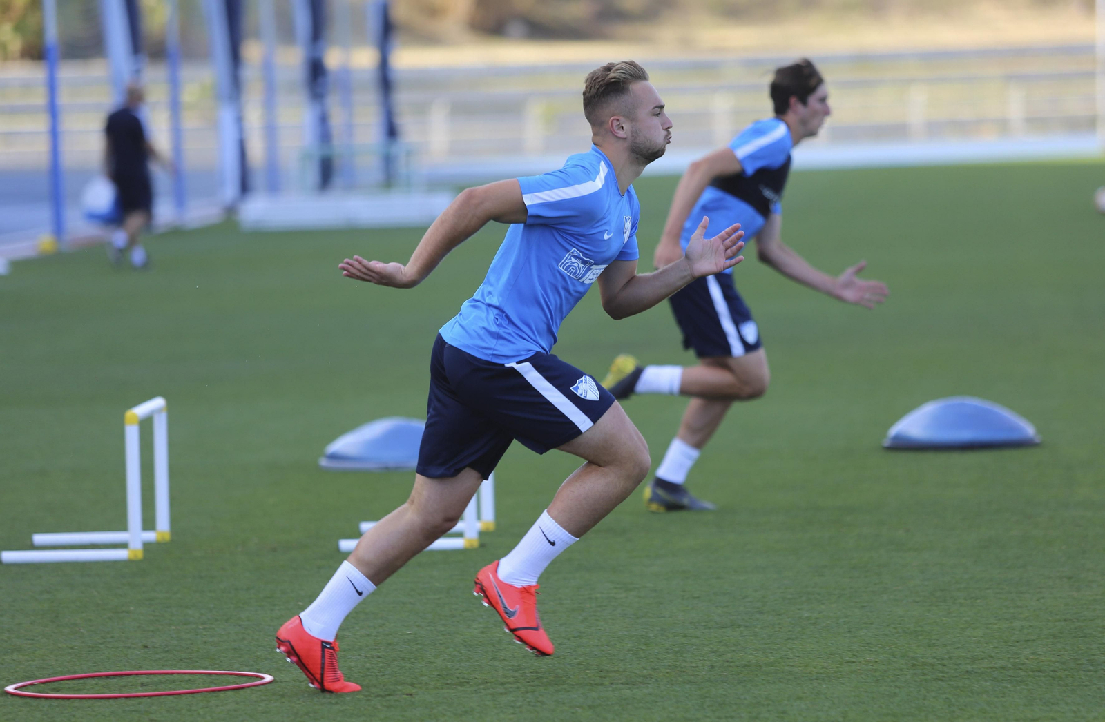 Las imágenes del Málaga CF en la vuelta al trabajo