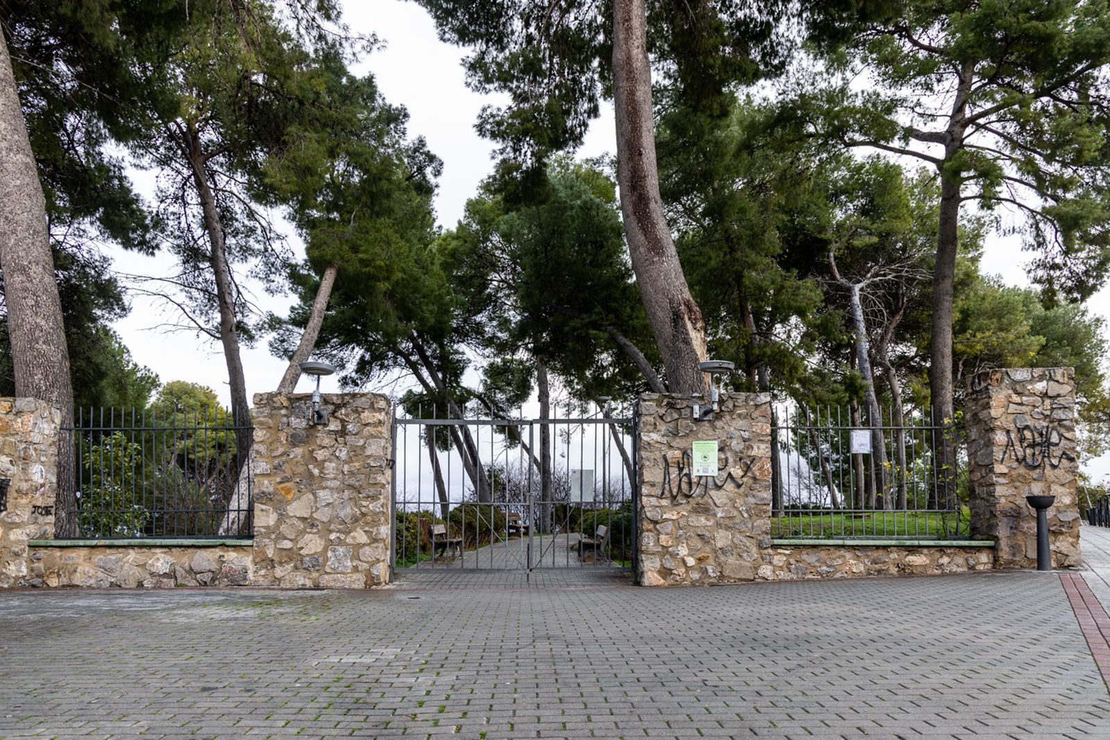 Parques cerrados por el temporal