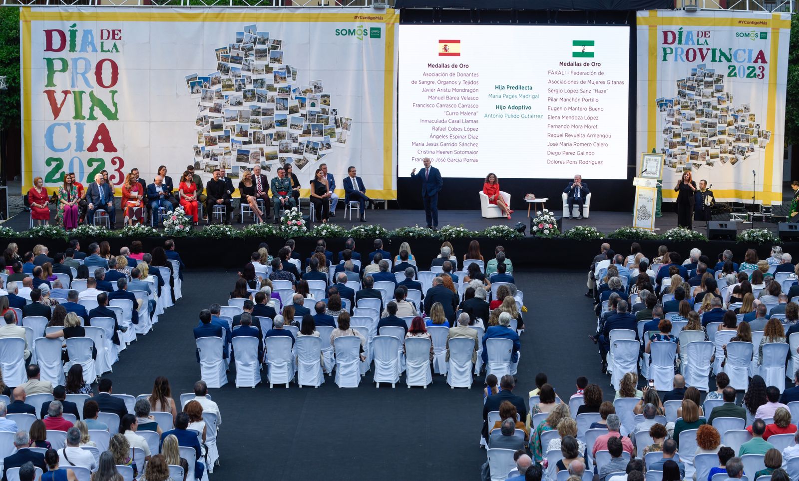 La entrega de las Medallas de la Provincia de Sevilla, en imágenes