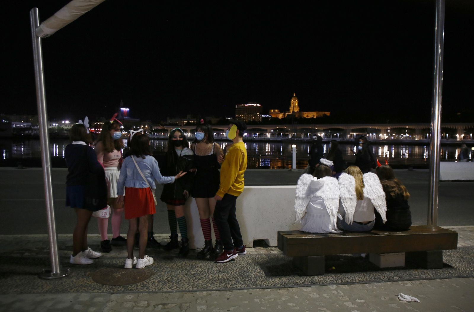 Las fotos de la Noche de Halloween en Málaga