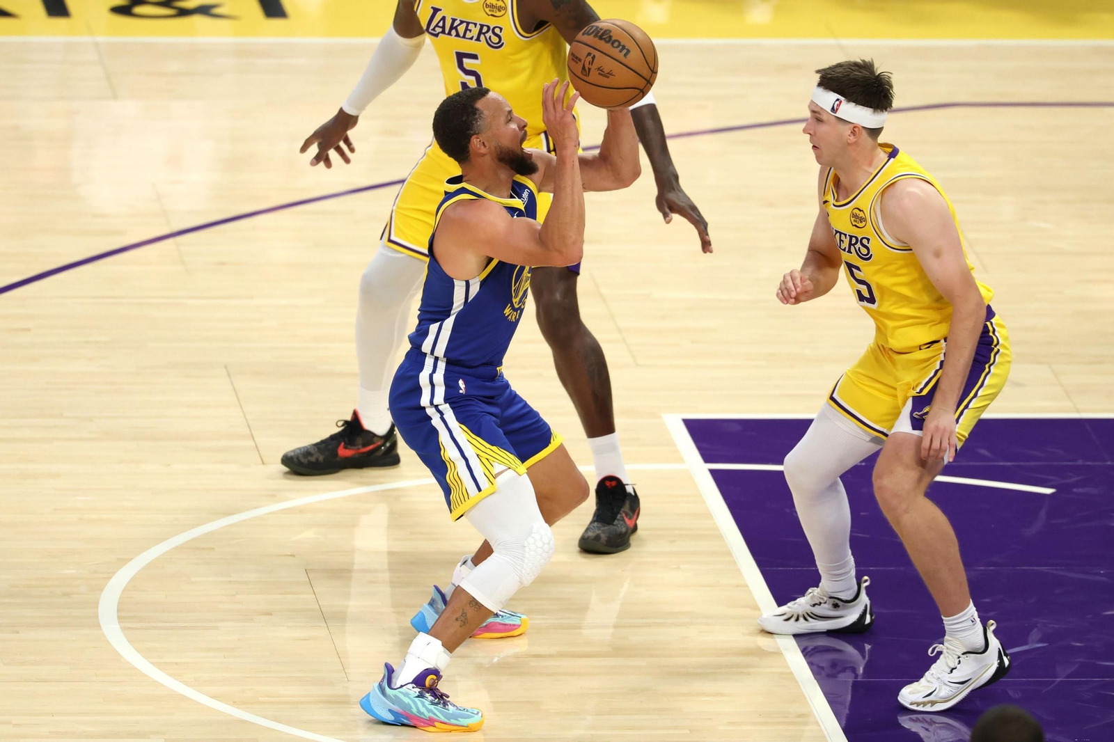 Las fotos del arranque de la NBA