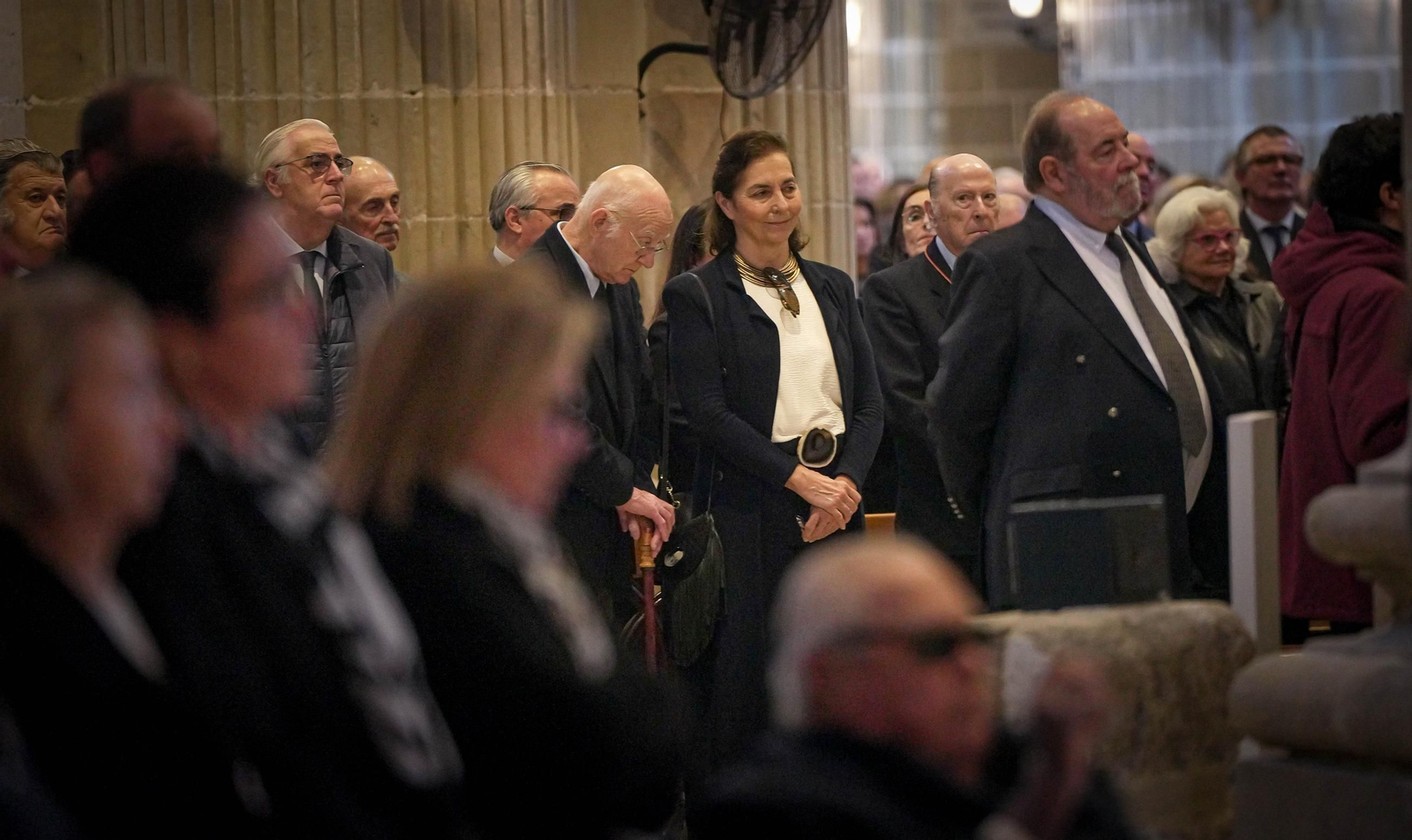Imágenes del funeral de Álvaro Domecq en la catedral de Jerez