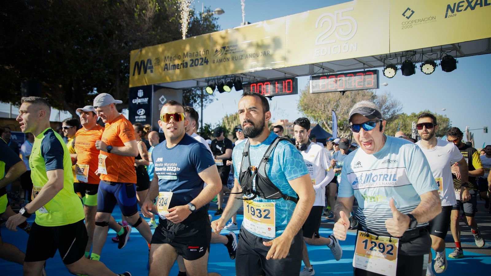 La jornada dominical fue un rotundo éxito del deporte almeriense en la capital.