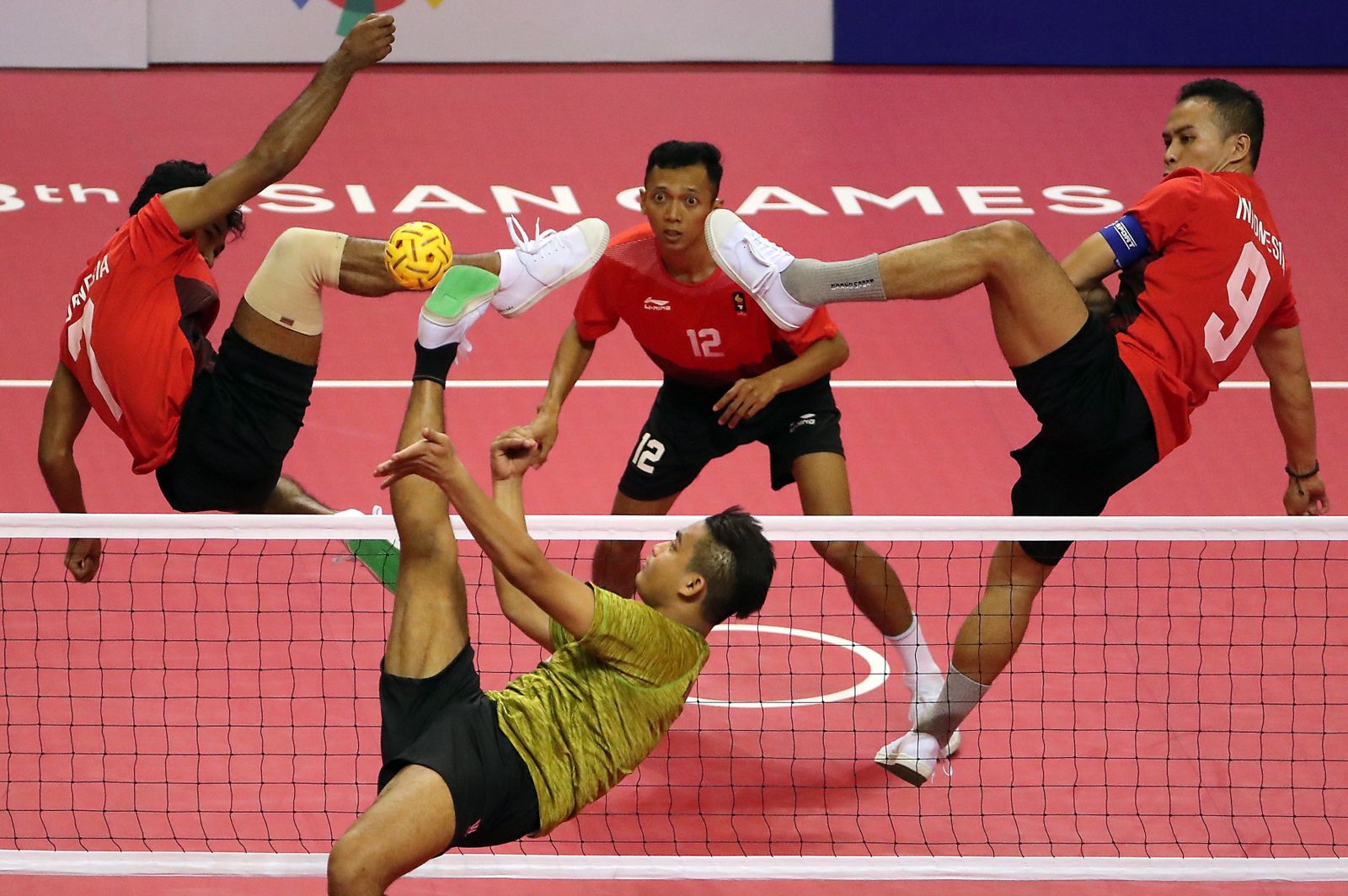 'Sepak takraw', el fútbol-tenis asiático