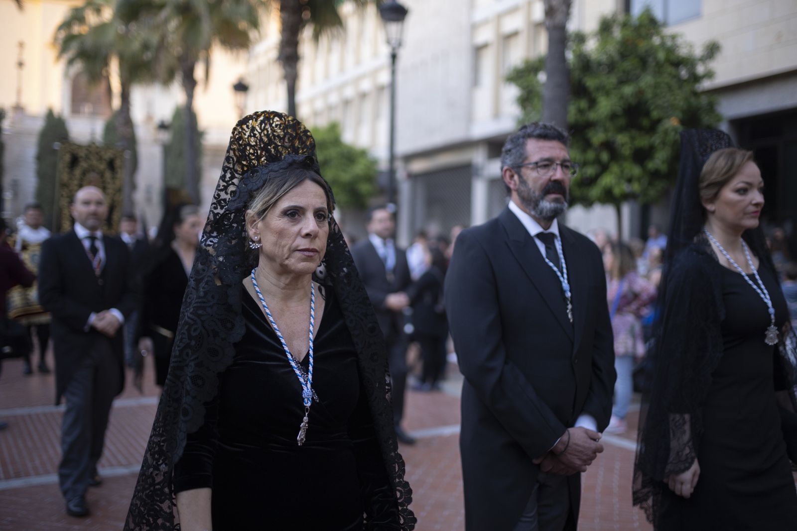La Hermandad del Santo Entierro de la Semana Santa de Huelva 2023, en imágenes