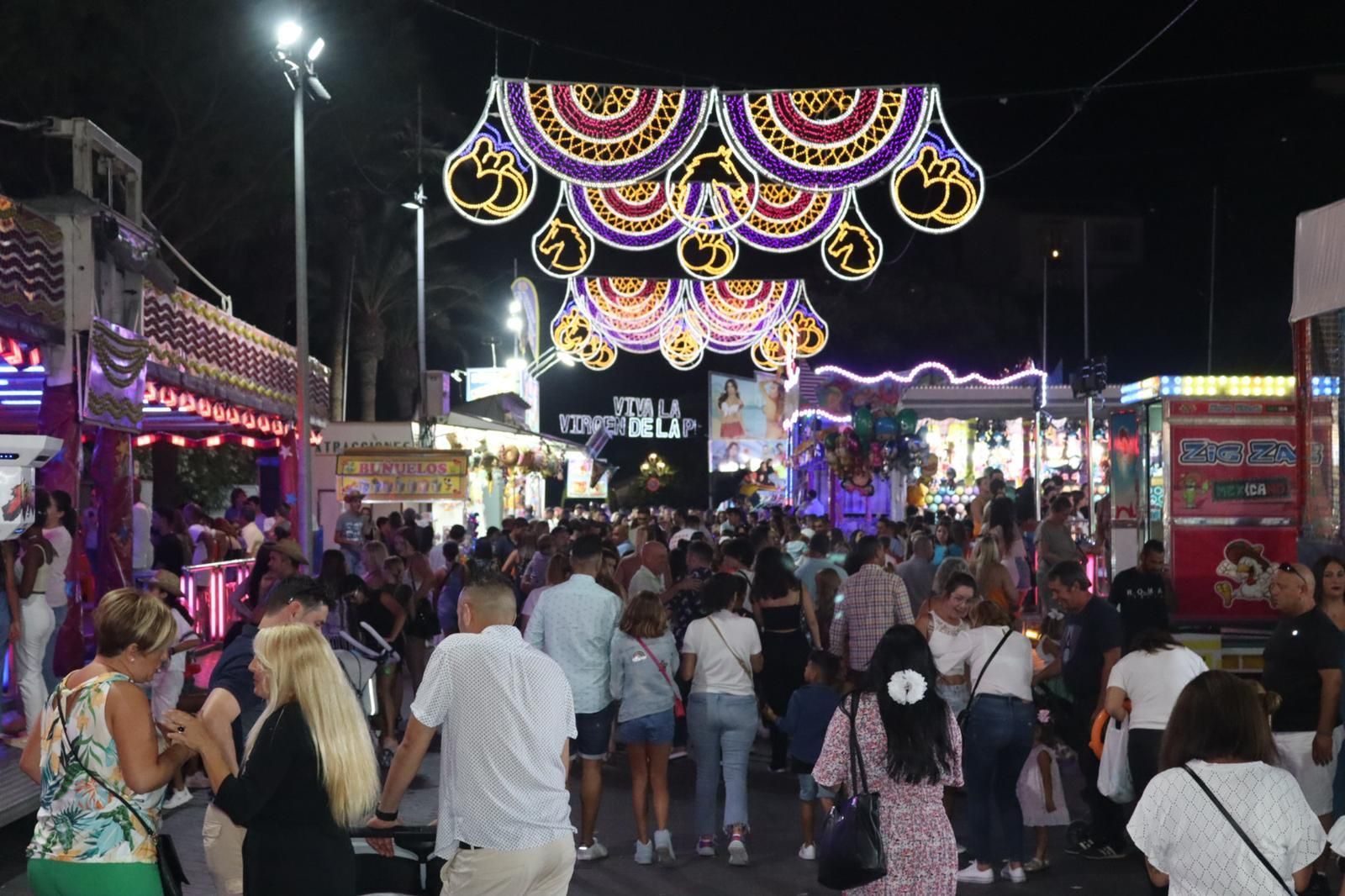 La Feria de Mijas Pueblo en su edición de 2022.