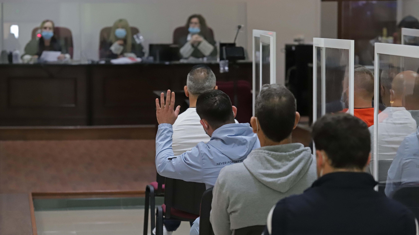 Fotos de la tercera jornada del juicio contra Los Castañas en la Audiencia Provincial en Algeciras