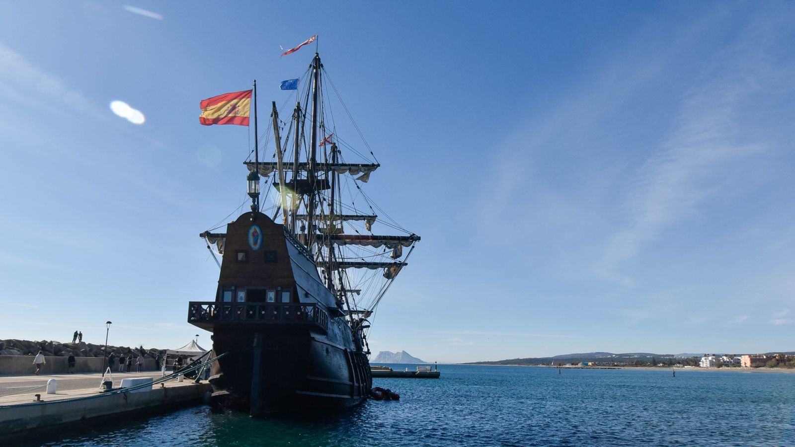 Las fotos del Galeón Andalucía en Sotogrande